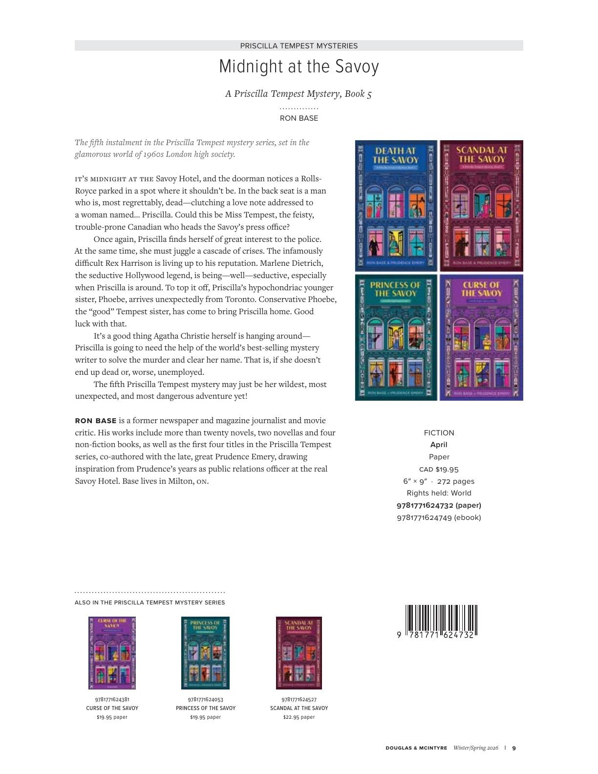 Harbour Publishing Douglas & McIntyre Spring 2026 Catalogue Weekly Ad January 1 - December 31, 2026