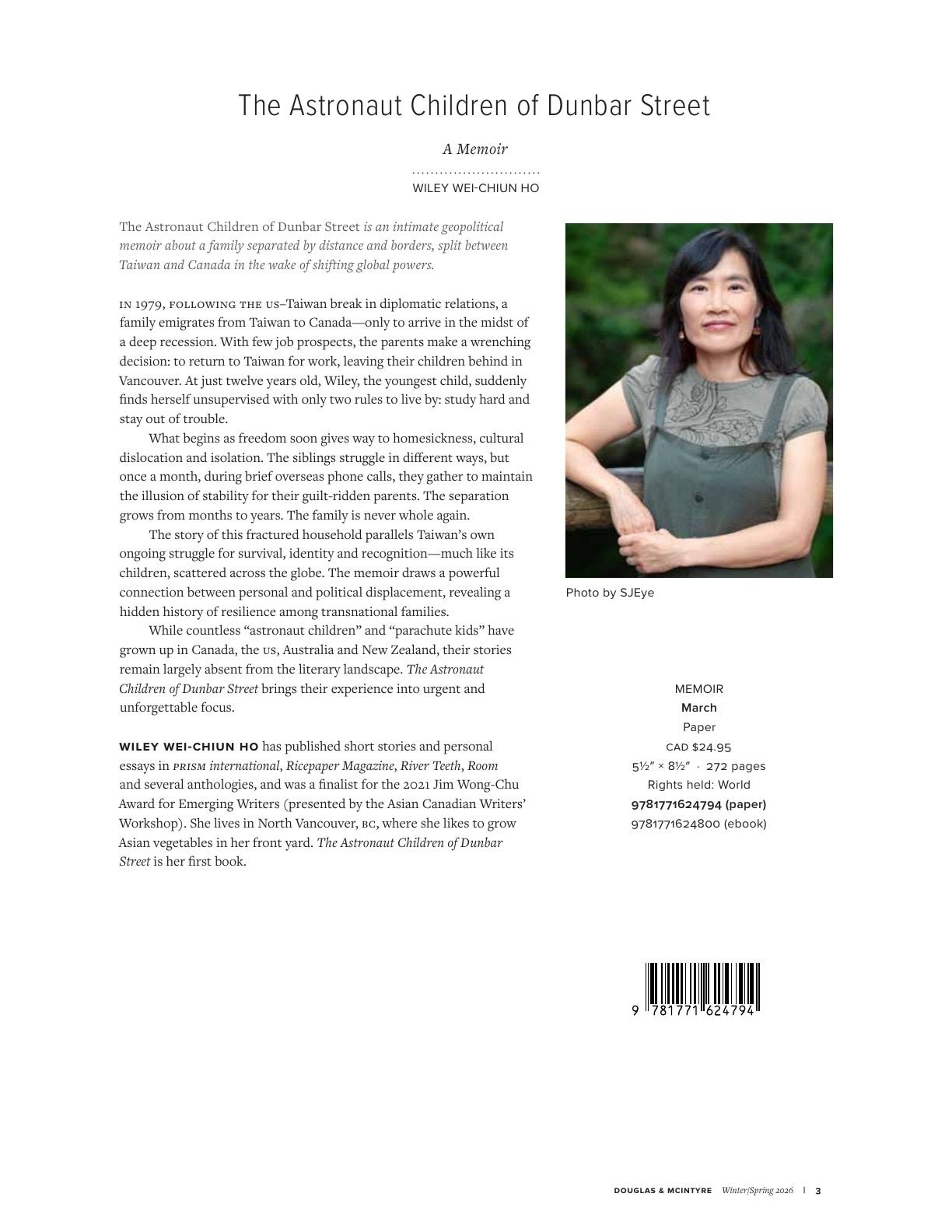 Harbour Publishing Douglas & McIntyre Spring 2026 Catalogue Weekly Ad January 1 - December 31, 2026