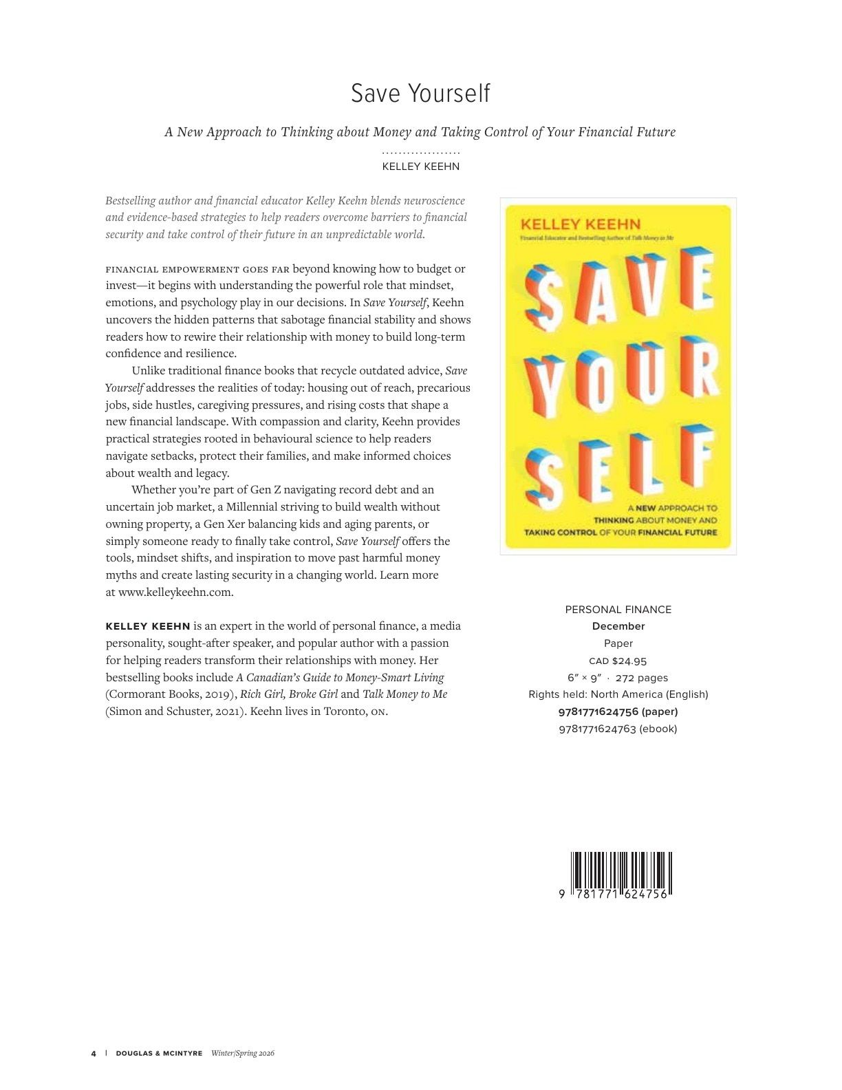 Harbour Publishing Douglas & McIntyre Spring 2026 Catalogue Weekly Ad January 1 - December 31, 2026