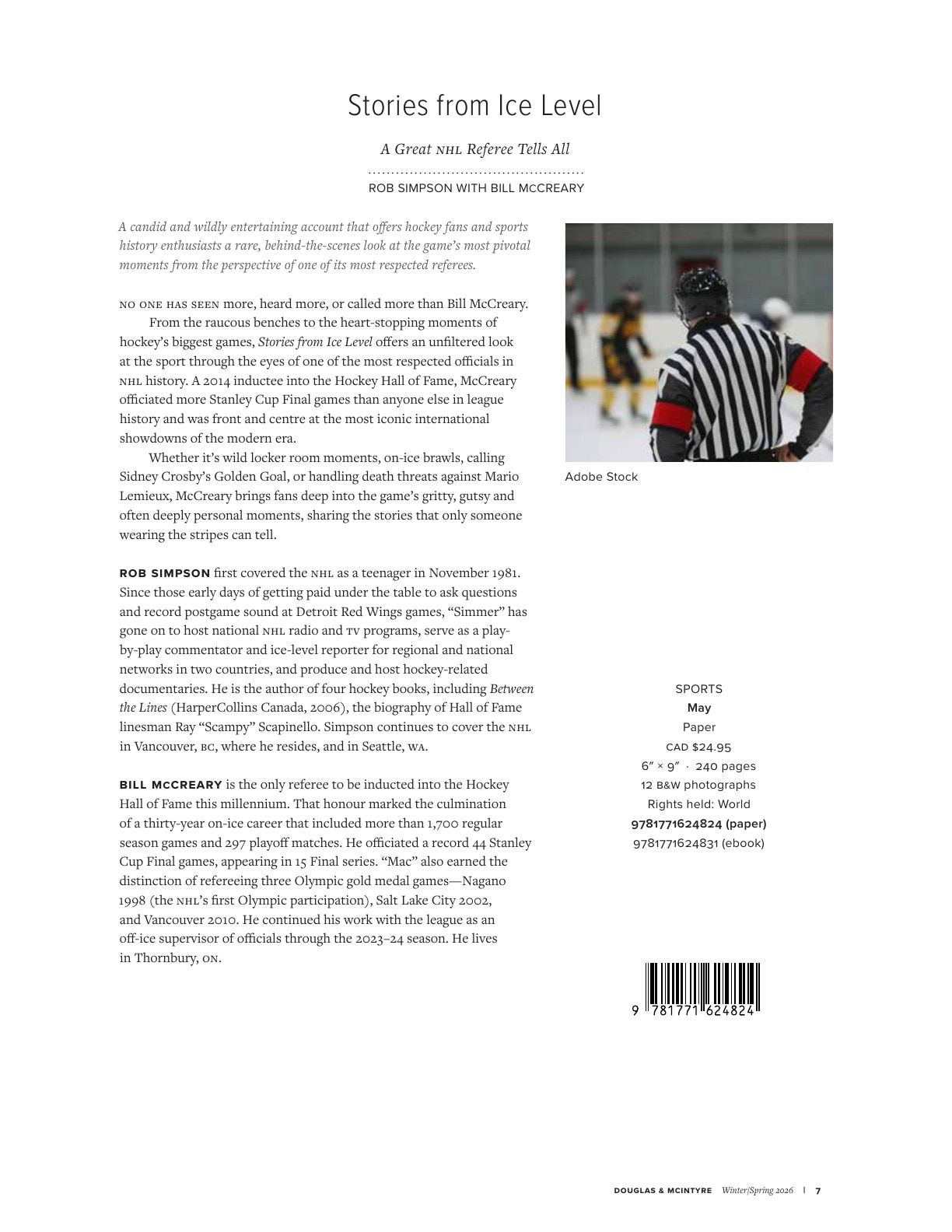 Harbour Publishing Douglas & McIntyre Spring 2026 Catalogue Weekly Ad January 1 - December 31, 2026