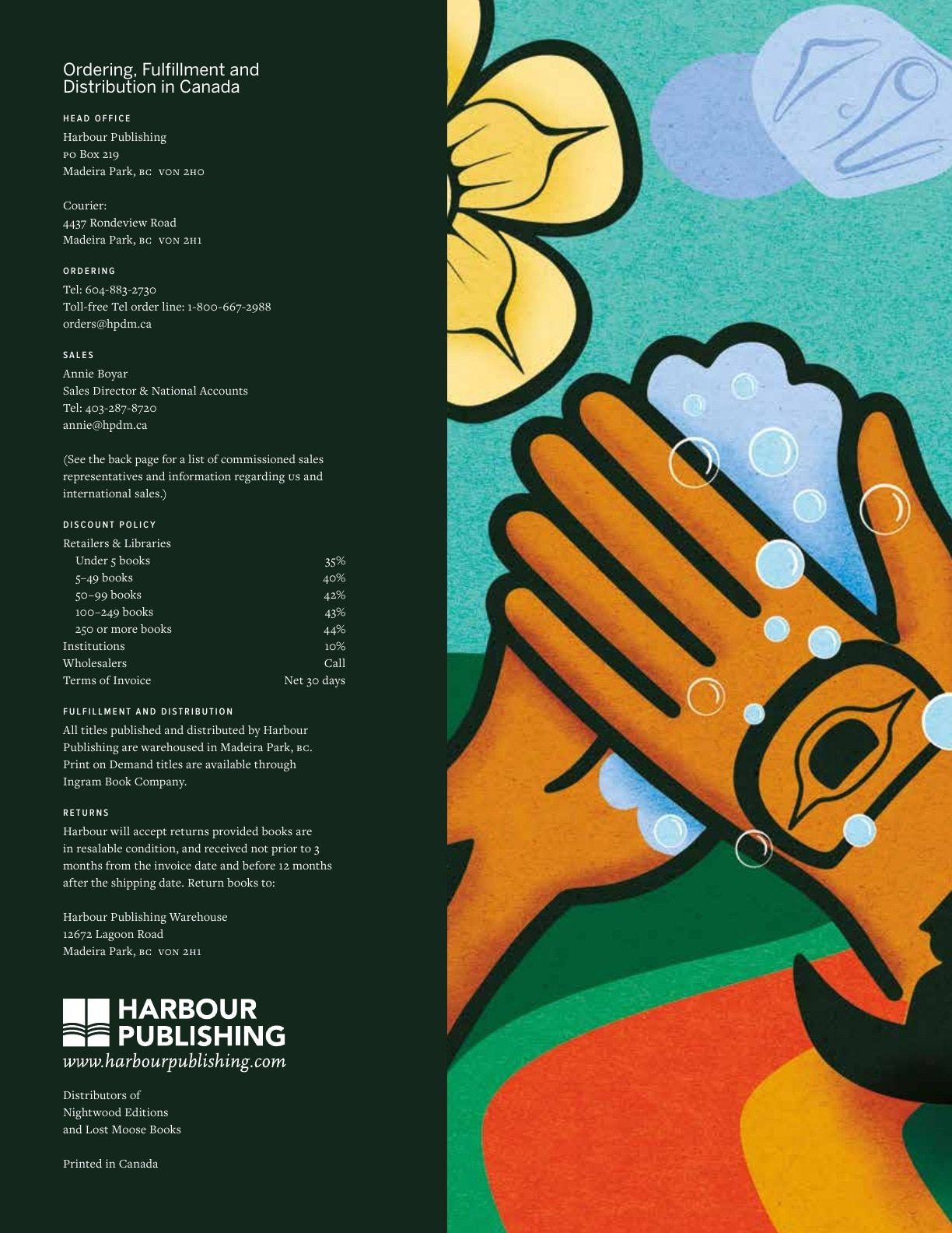 Harbour Publishing Spring 2026 Catalogue Weekly Ad January 1 - December 31, 2026