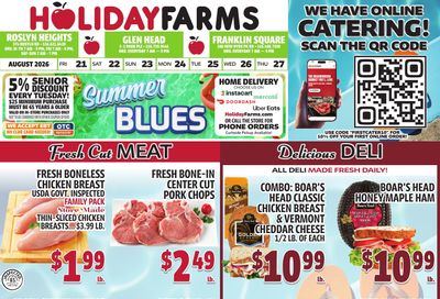 Holiday Farms Weekly Ad August 21 - 27, 2026