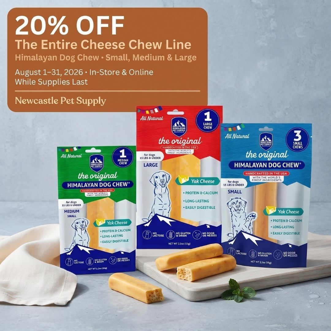 Newcastle Pet Supply Monthly Deals Weekly Ad August 1 - 31, 2026