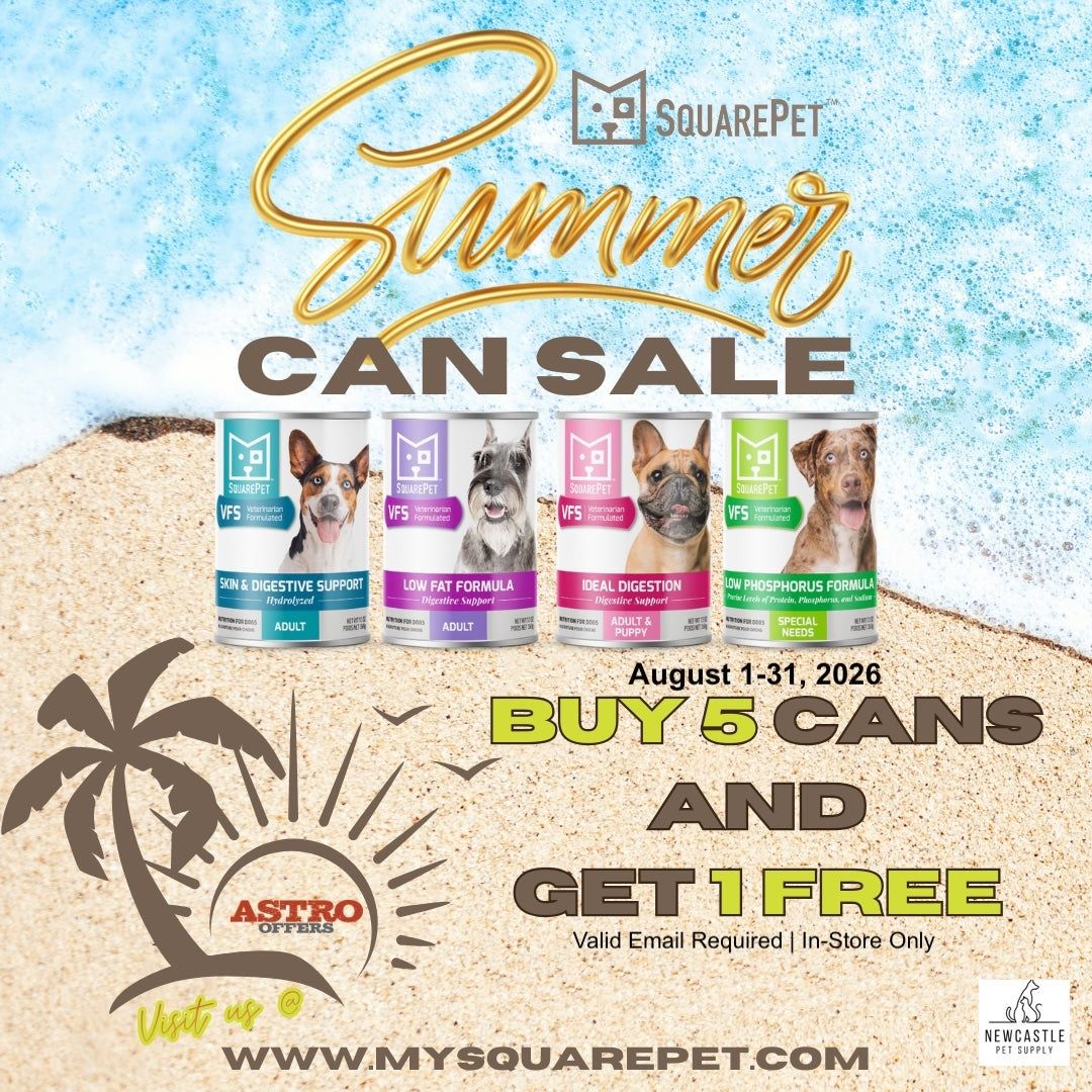 Newcastle Pet Supply Monthly Deals Weekly Ad August 1 - 31, 2026