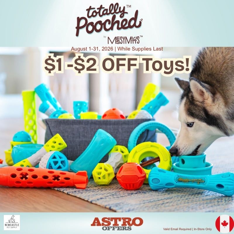 Newcastle Pet Supply Monthly Deals Weekly Ad August 1 - 31, 2026