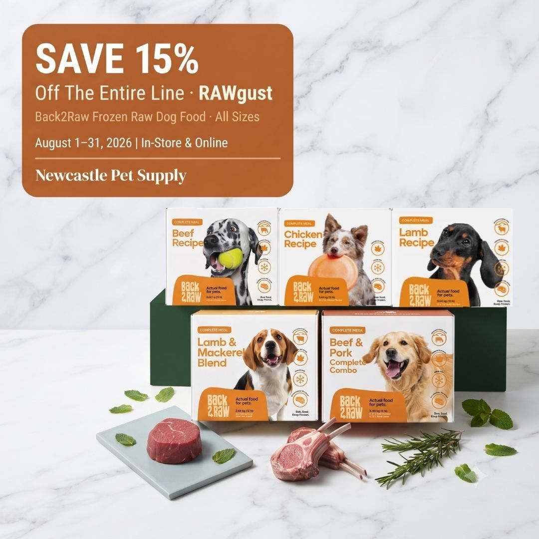 Newcastle Pet Supply Monthly Deals Weekly Ad August 1 - 31, 2026