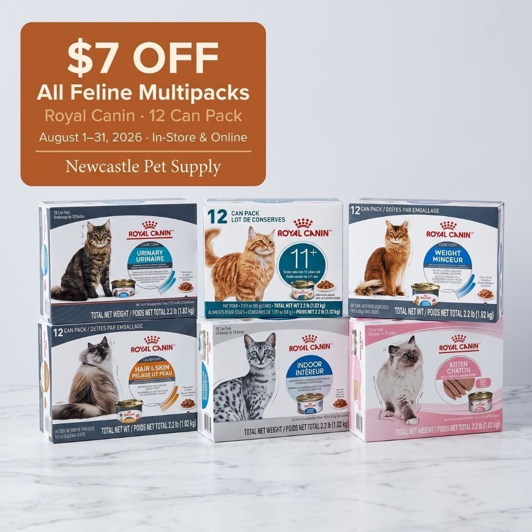 Newcastle Pet Supply Monthly Deals Weekly Ad August 1 - 31, 2026