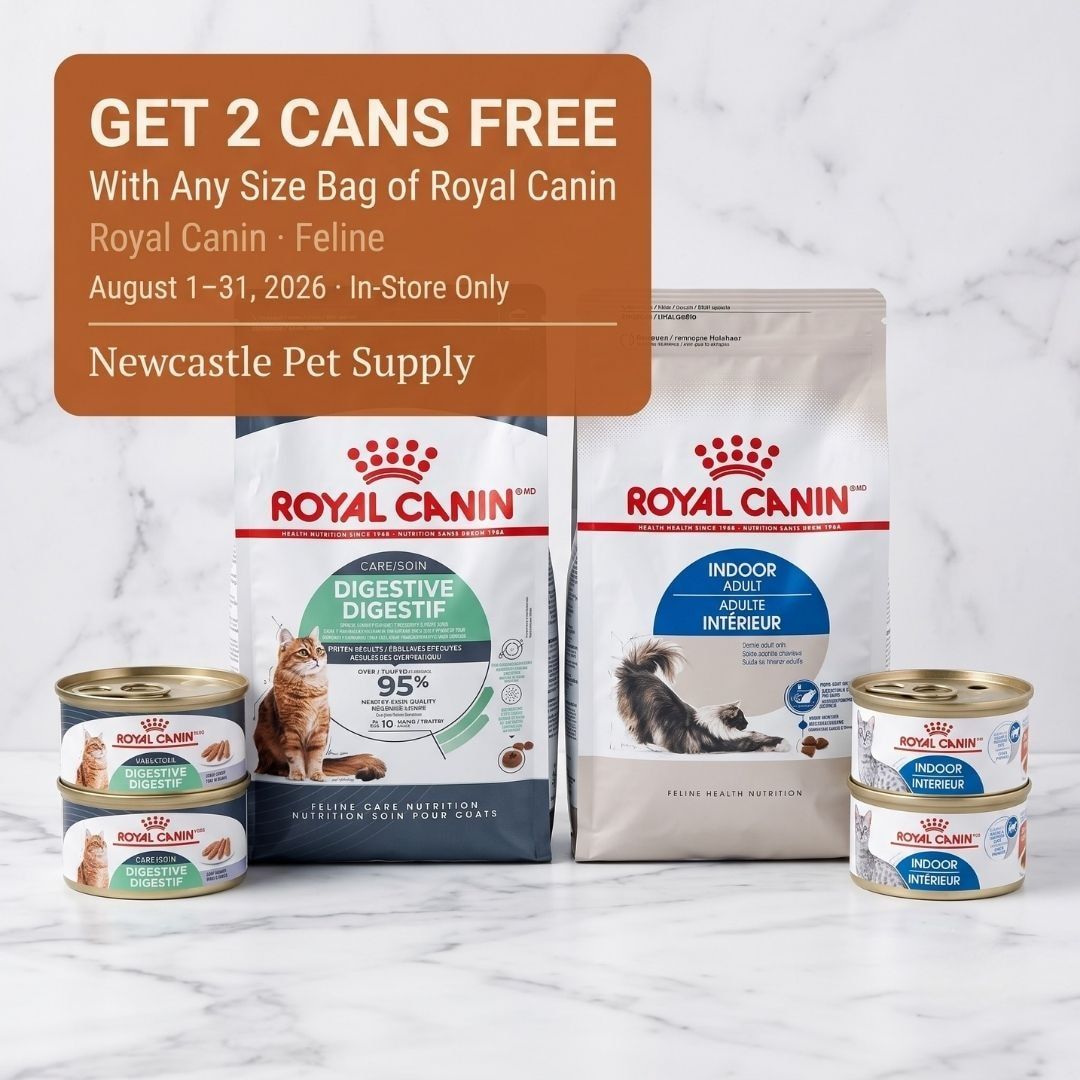 Newcastle Pet Supply Monthly Deals Weekly Ad August 1 - 31, 2026