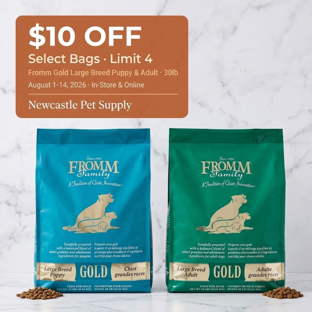Newcastle Pet Supply Monthly Deals Weekly Ad August 1 - 31, 2026