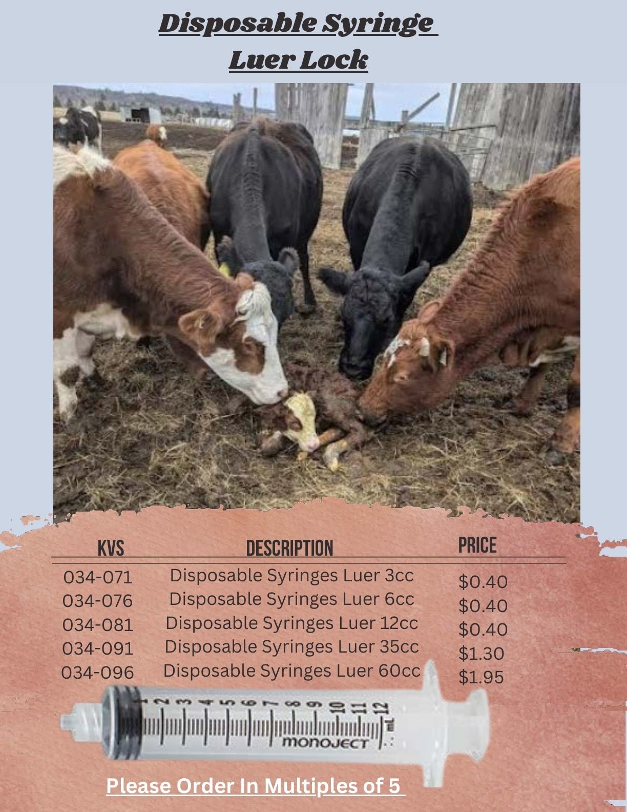 J2 Farm Supply Calving Catalogue Weekly Ad January 1 - December 31, 2026