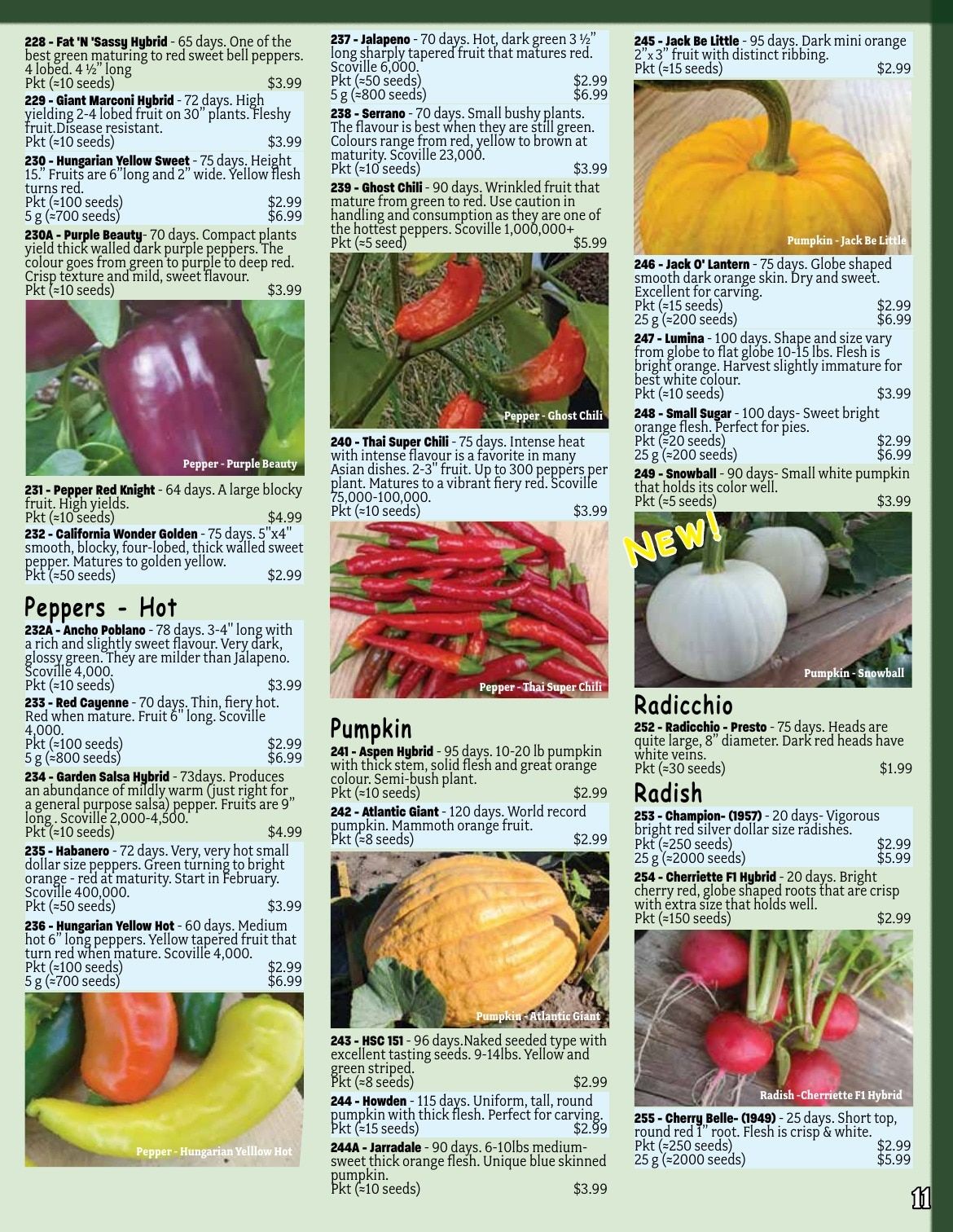 Early's Farm & Garden Centre Seed Catalogue Weekly Ad January 1 - December 31, 2026