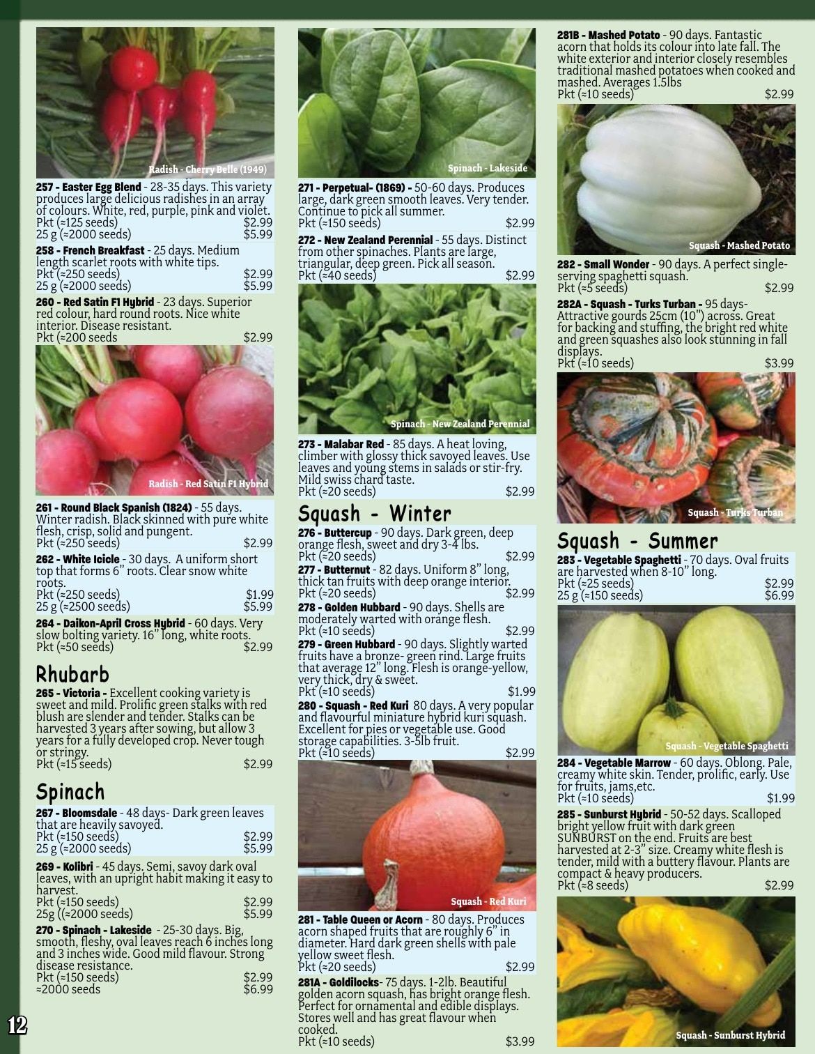 Early's Farm & Garden Centre Seed Catalogue Weekly Ad January 1 - December 31, 2026