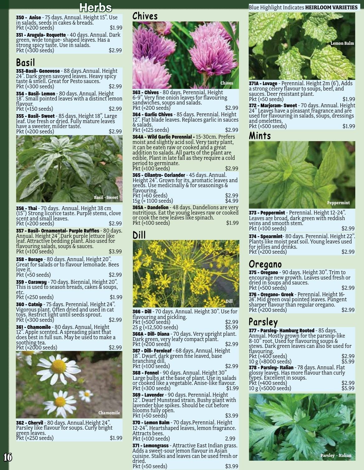 Early's Farm & Garden Centre Seed Catalogue Weekly Ad January 1 - December 31, 2026