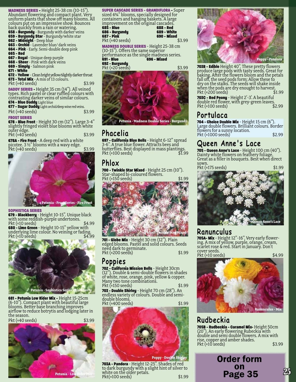 Early's Farm & Garden Centre Seed Catalogue Weekly Ad January 1 - December 31, 2026