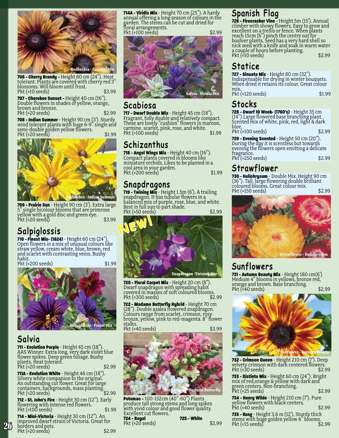 Early's Farm & Garden Centre Seed Catalogue Weekly Ad January 1 - December 31, 2026