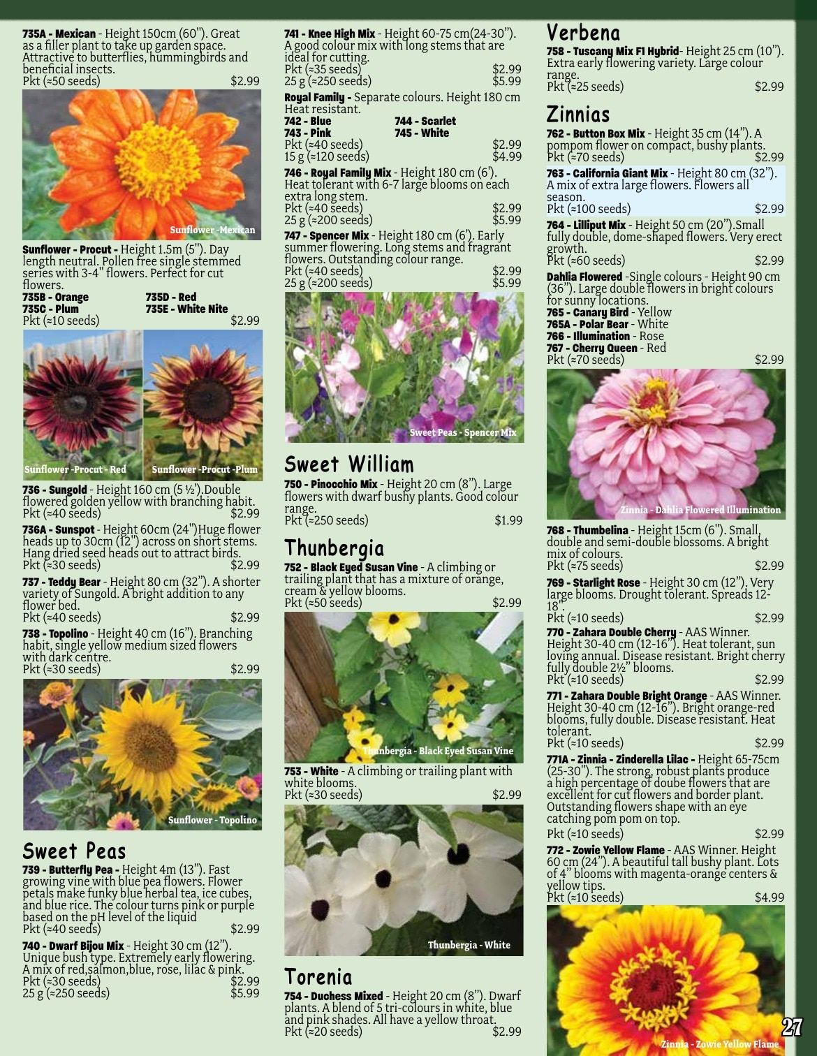 Early's Farm & Garden Centre Seed Catalogue Weekly Ad January 1 - December 31, 2026