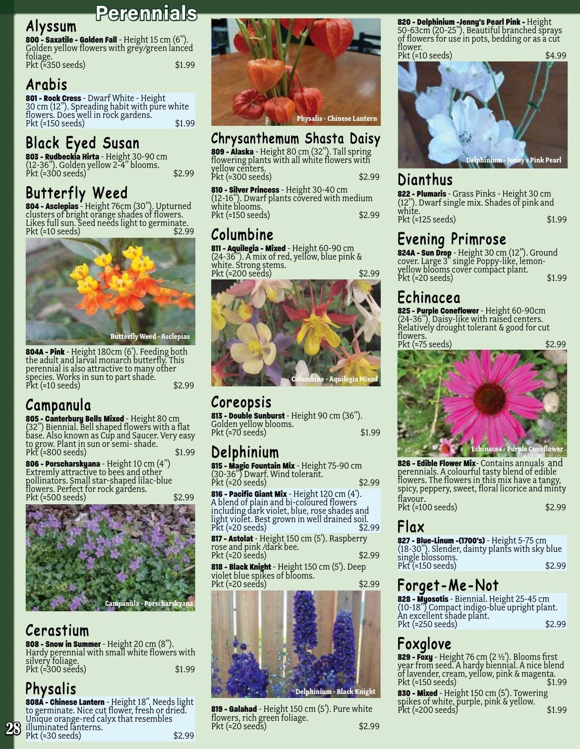 Early's Farm & Garden Centre Seed Catalogue Weekly Ad January 1 - December 31, 2026