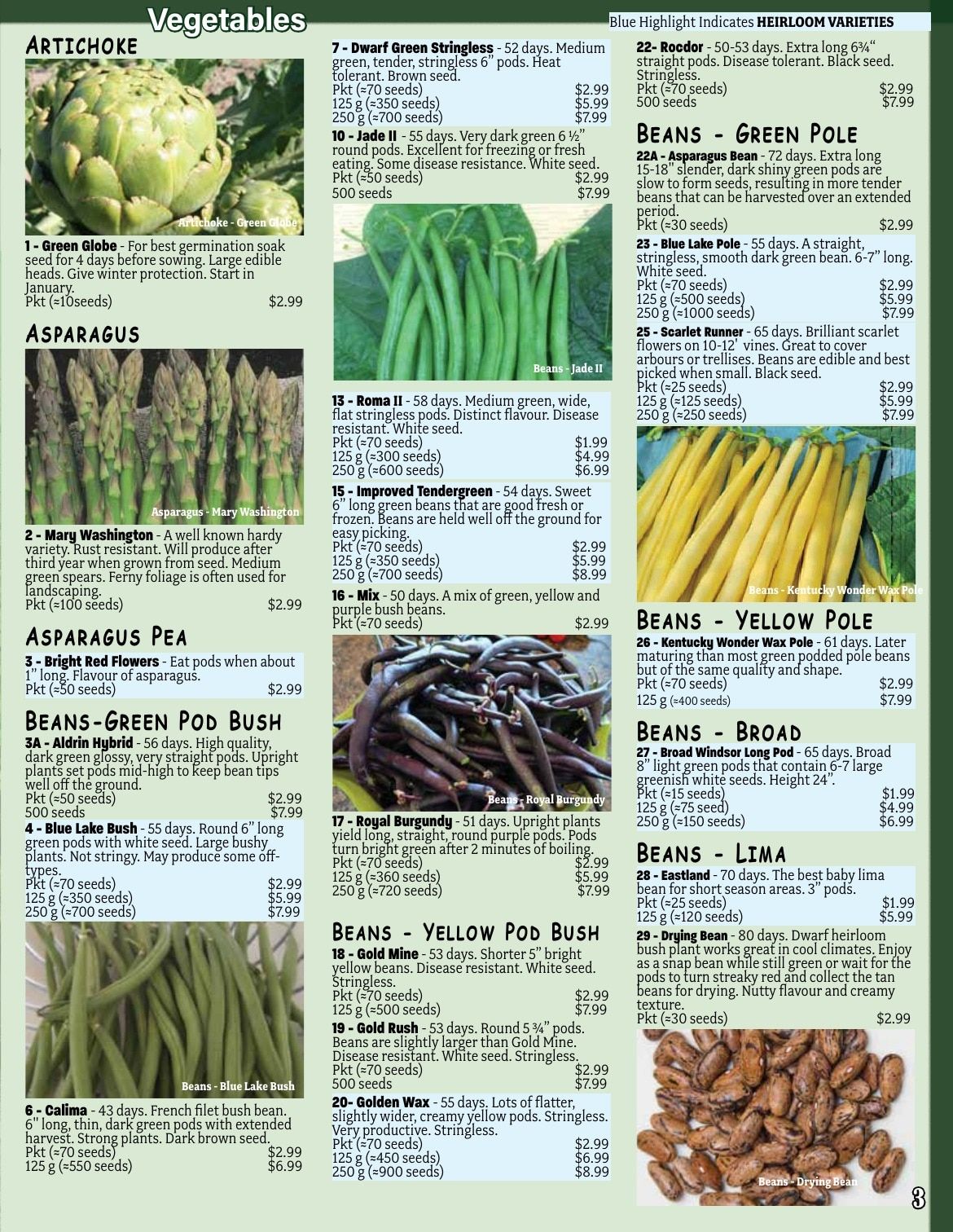 Early's Farm & Garden Centre Seed Catalogue Weekly Ad January 1 - December 31, 2026