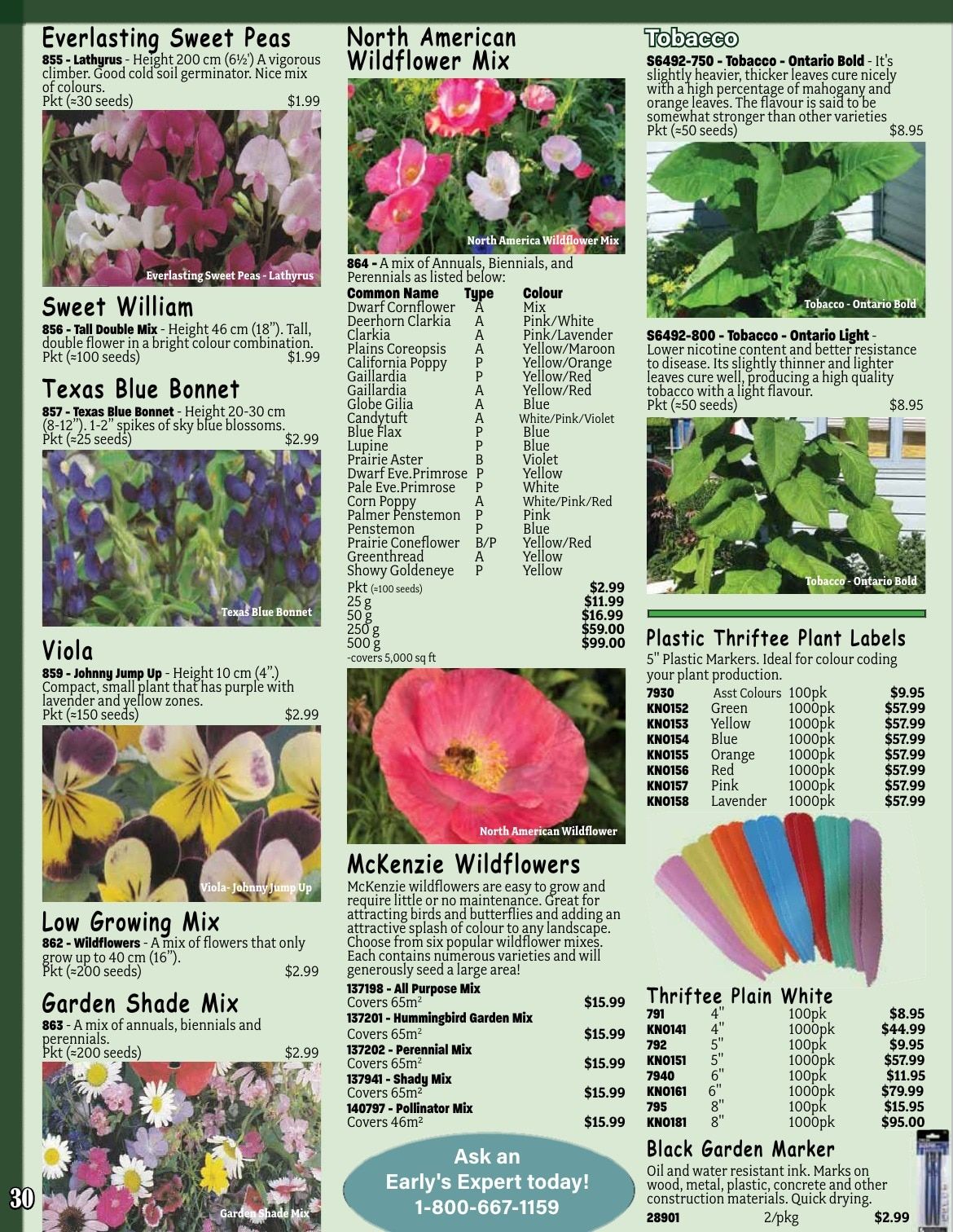 Early's Farm & Garden Centre Seed Catalogue Weekly Ad January 1 - December 31, 2026