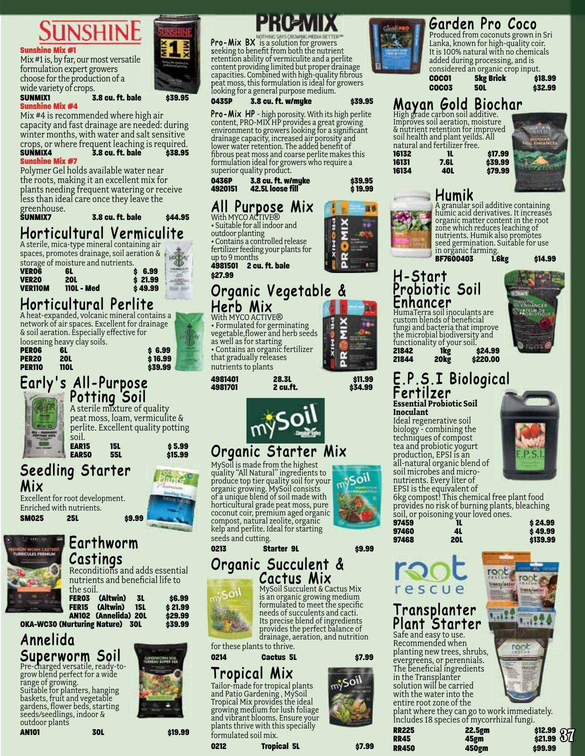 Early's Farm & Garden Centre Seed Catalogue Weekly Ad January 1 - December 31, 2026