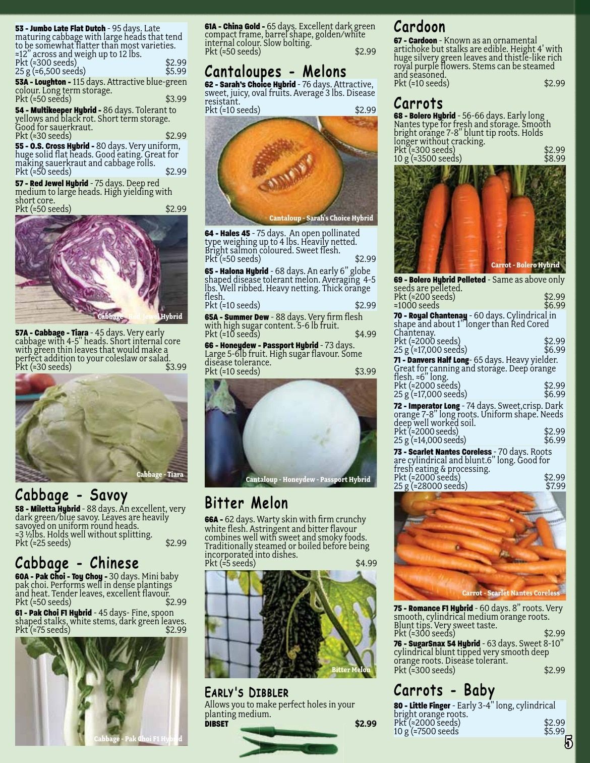 Early's Farm & Garden Centre Seed Catalogue Weekly Ad January 1 - December 31, 2026