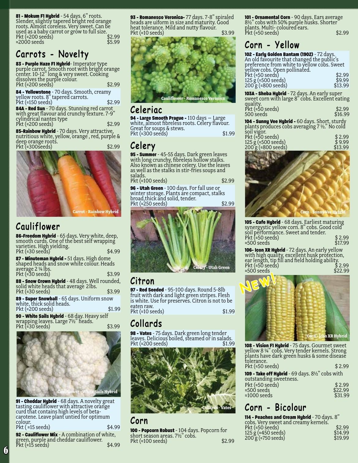 Early's Farm & Garden Centre Seed Catalogue Weekly Ad January 1 - December 31, 2026