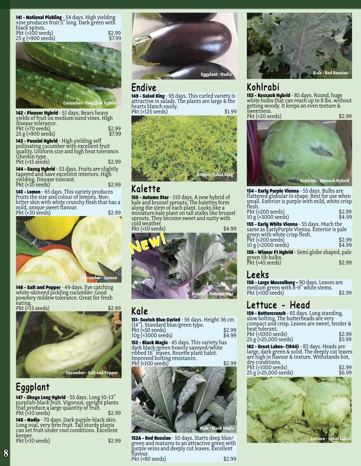 Early's Farm & Garden Centre Seed Catalogue Weekly Ad January 1 - December 31, 2026