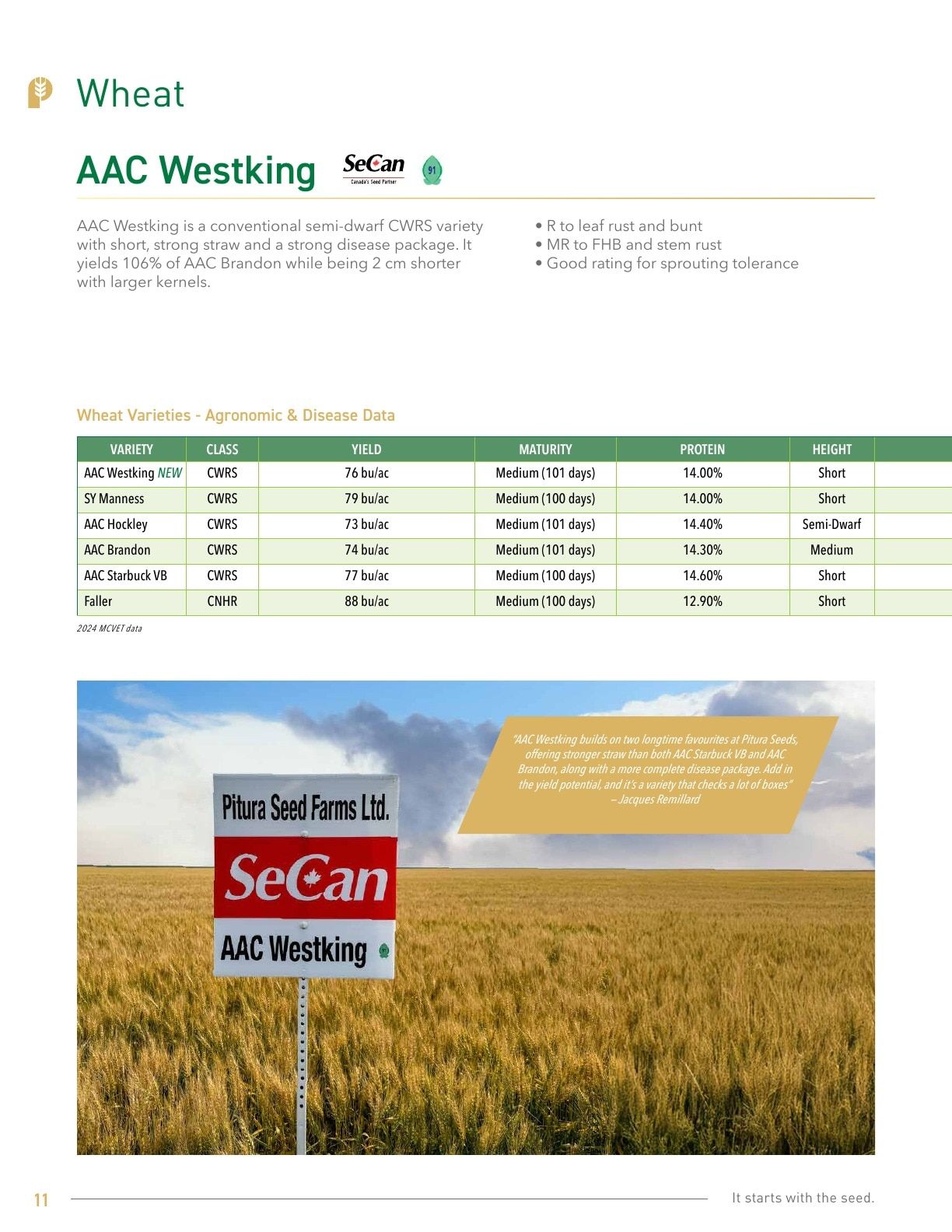 Pitura Seeds Seed Guide Weekly Ad January 1 - December 31, 2026