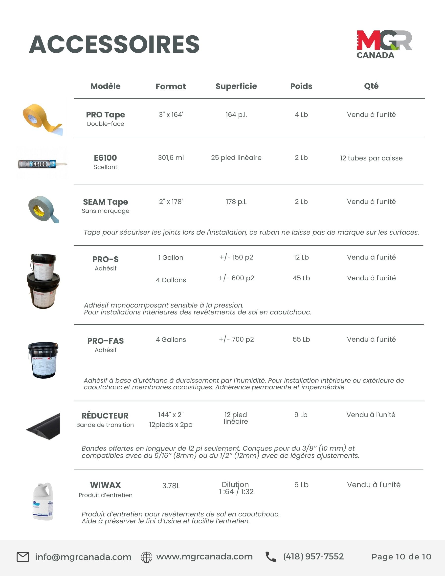MGR Canada Annual Product Catalog Weekly Ad January 1 - December 31, 2026
