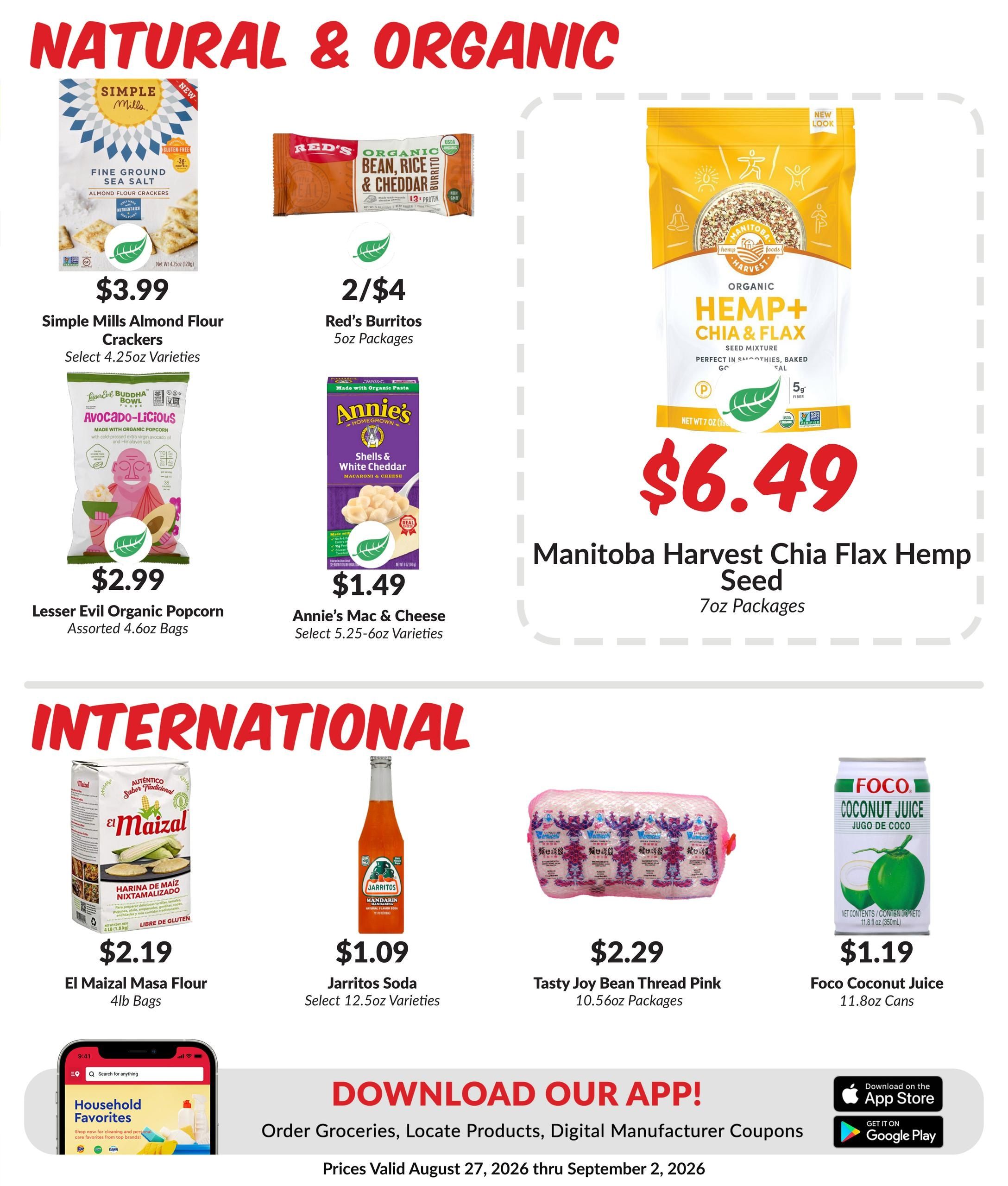 Woodman's Food Market (Aurora–Montgomery Area, IL) M1000 Weekly Weekly Ad August 27 - September 2, 2026