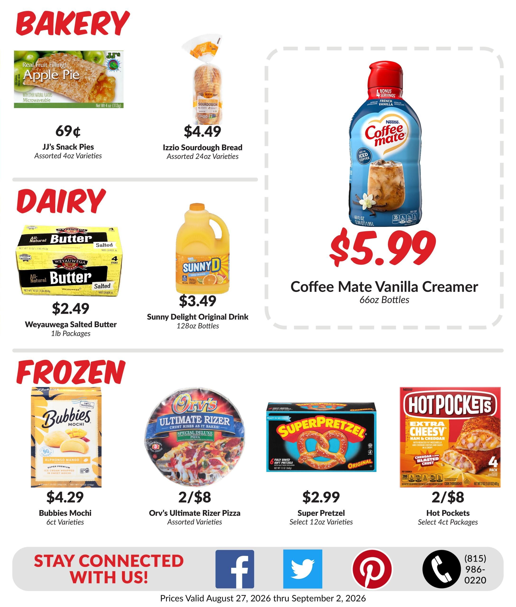 Woodman's Food Market (Rockford Area, IL) M1000 Weekly Weekly Ad August 27 - September 2, 2026