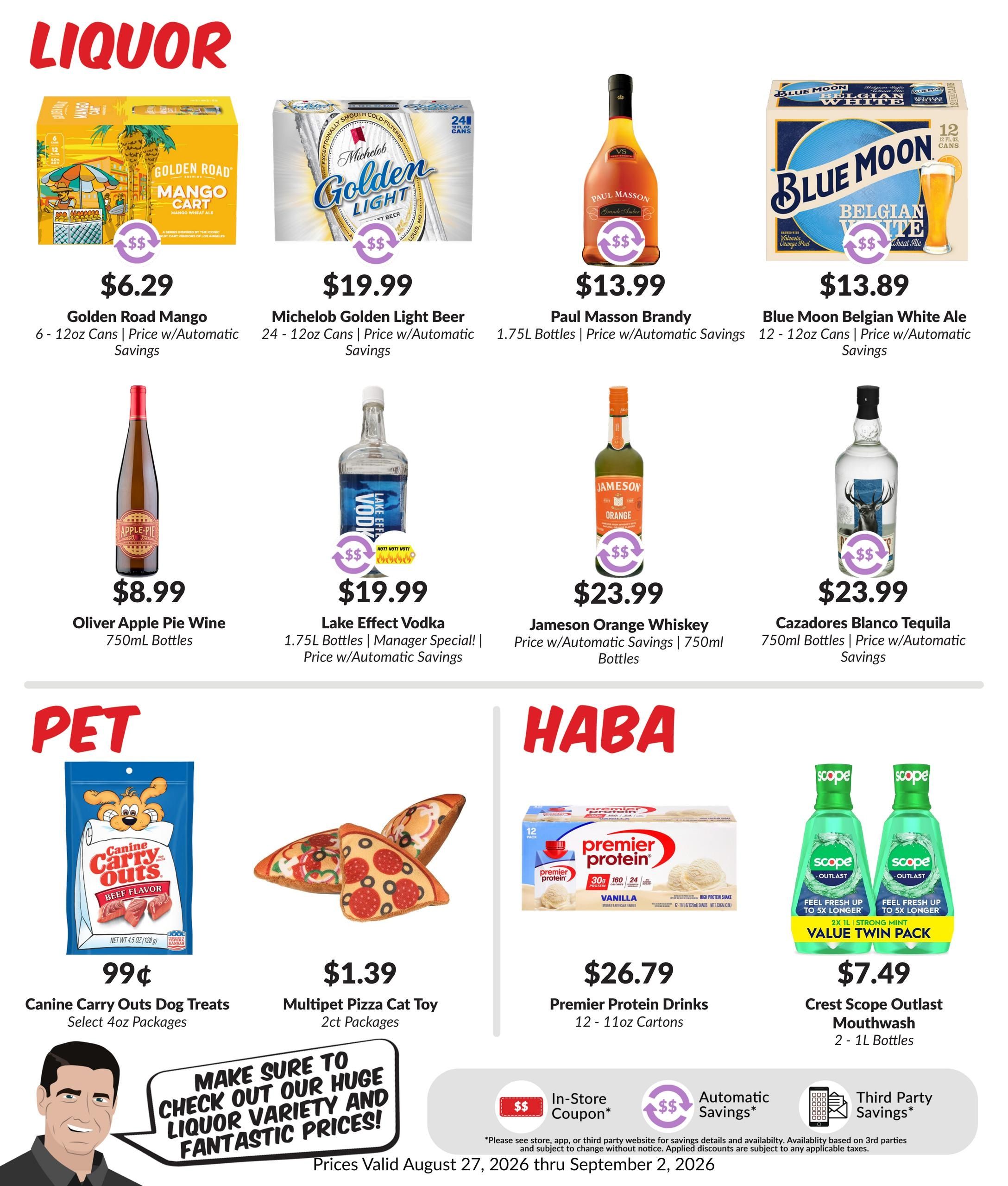 Woodman's Food Market (Spring Grove Area, MN) M1000 Weekly Weekly Ad August 27 - September 2, 2026