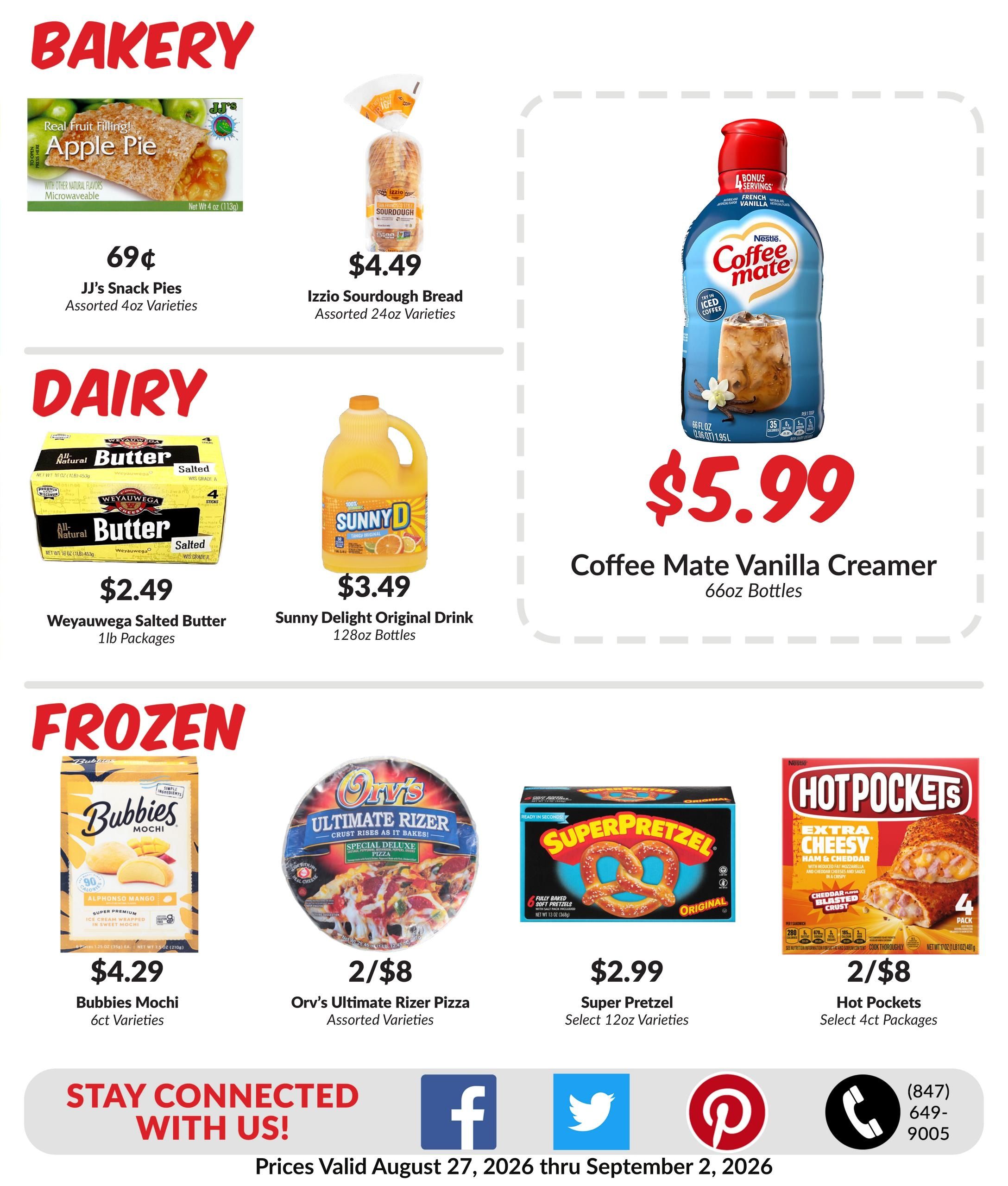 Woodman's Food Market (Elgin Area, IL) M1000 Weekly Weekly Ad August 27 - September 2, 2026