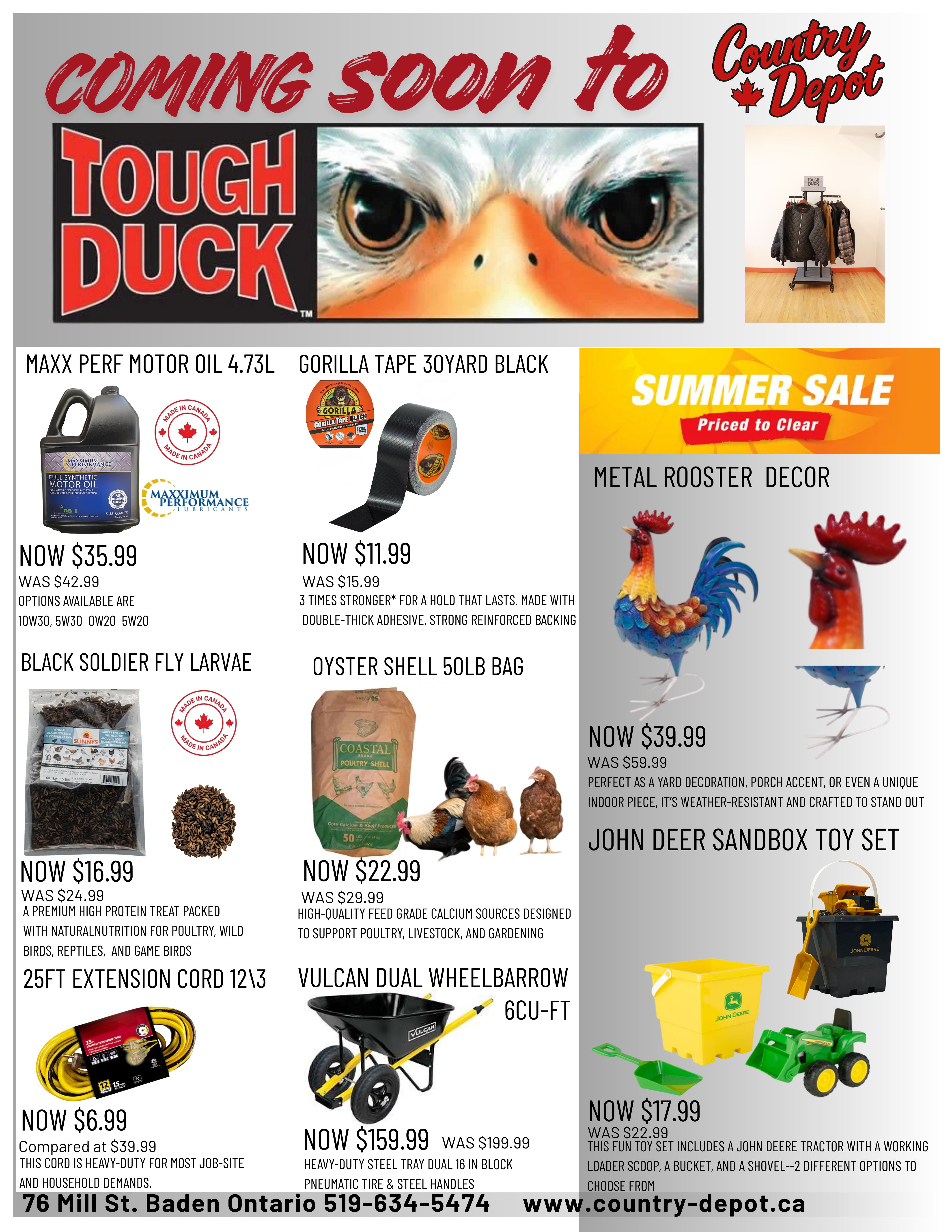 Country Depot Weekly Ad August 14 - 27, 2026