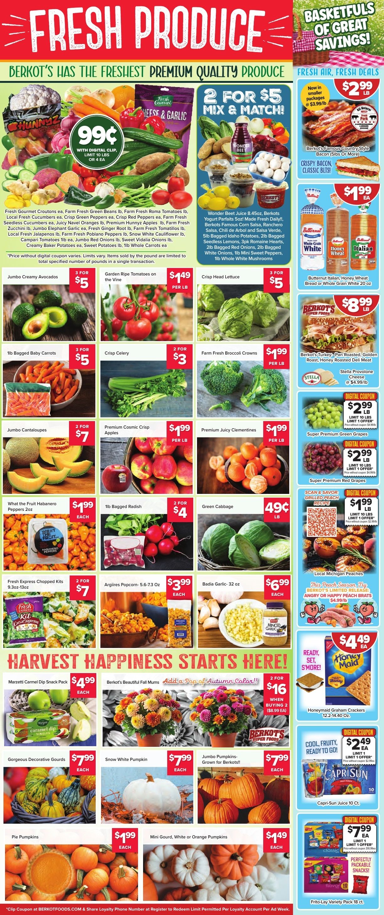 Berkot's Super Foods (Watseka, IL) Weekly Ad August 27 - September 2, 2026