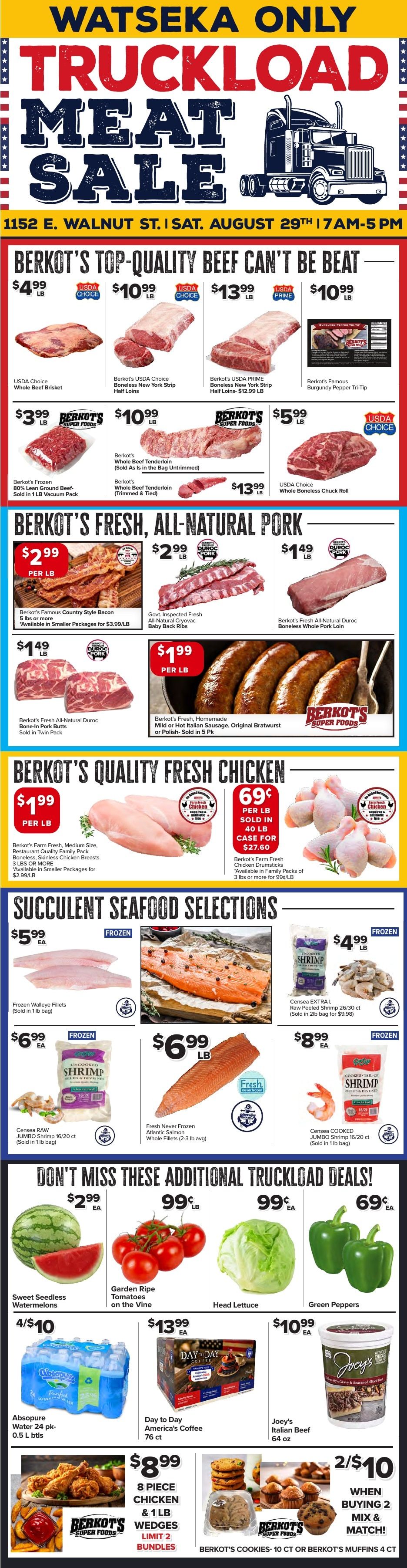 Berkot's Super Foods (Watseka, IL) Weekly Ad August 27 - September 2, 2026
