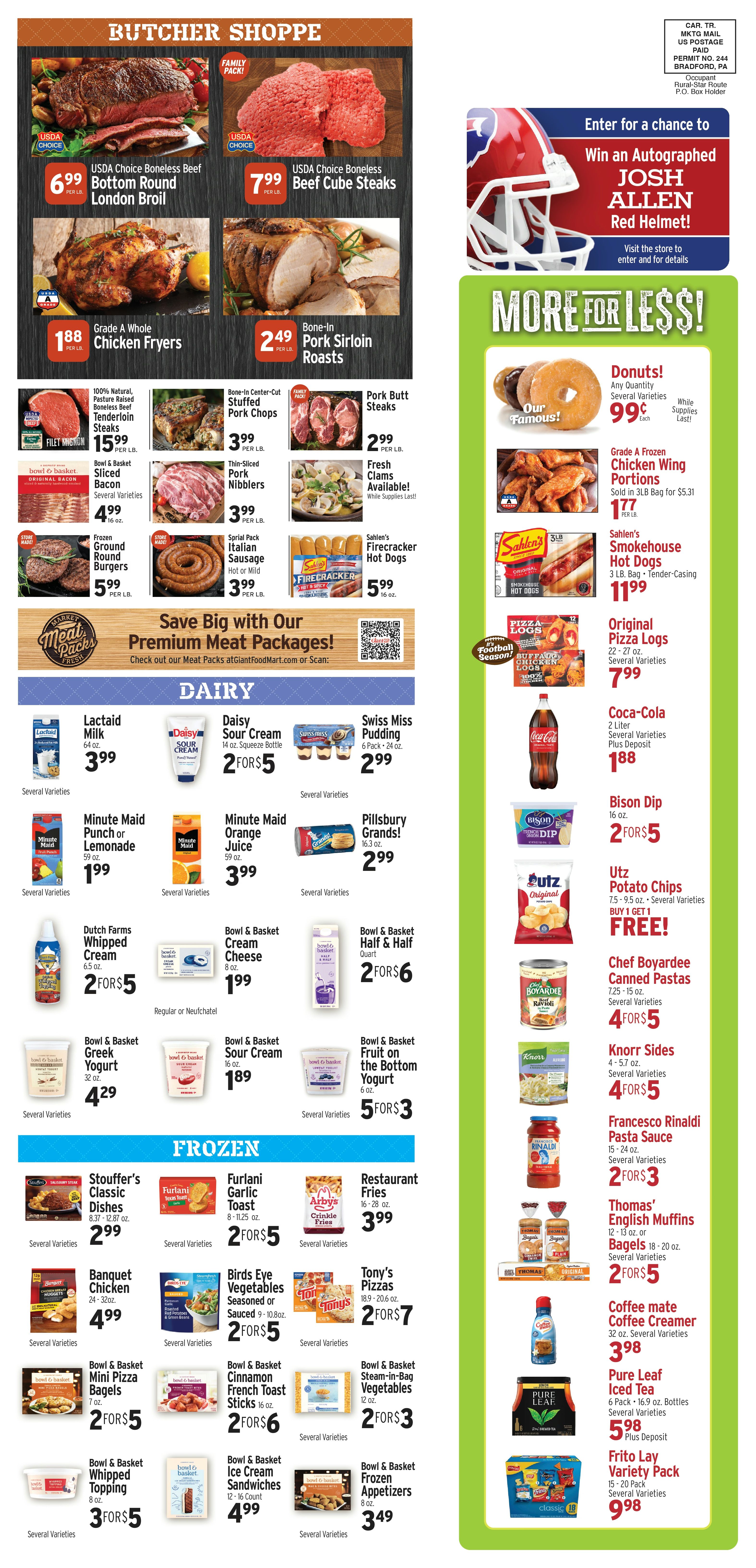 Giant Food Mart Weekly Ad September 4 - 10, 2026