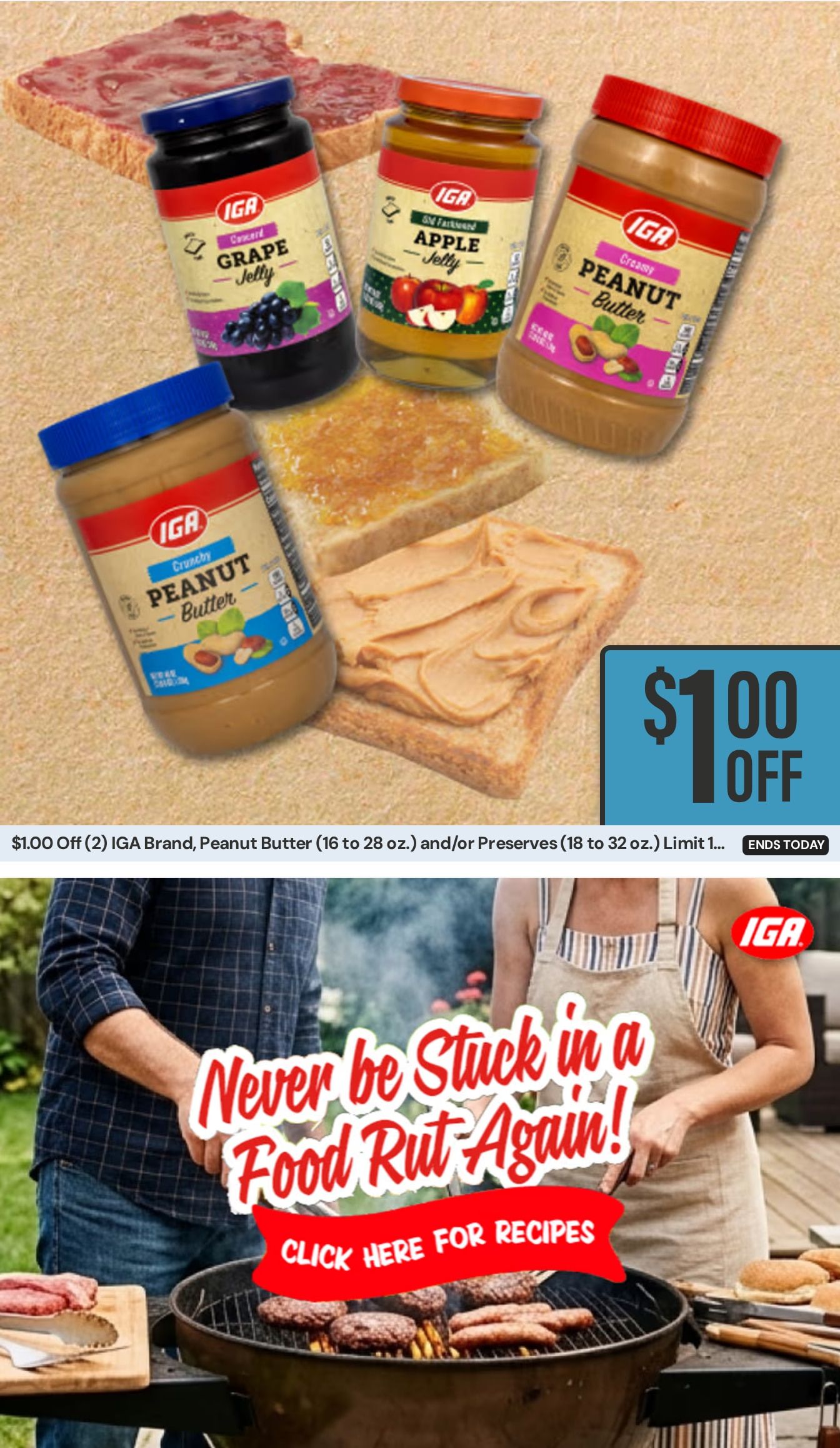 Hometown Foods IGA McCaysville Weekly Ad August 24 - September 6, 2026