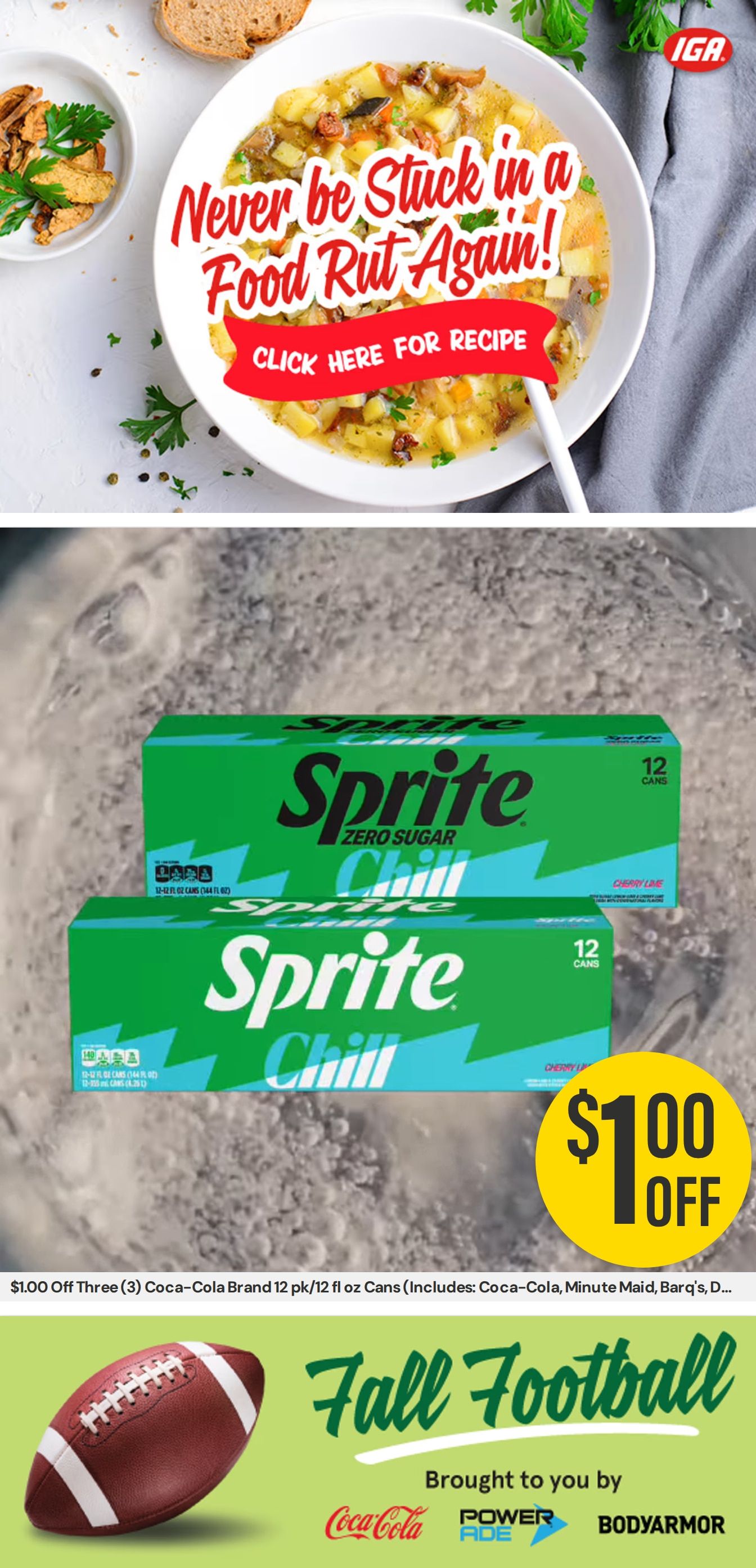 IGA Quincy Market Weekly Ad August 26 - September 8, 2026