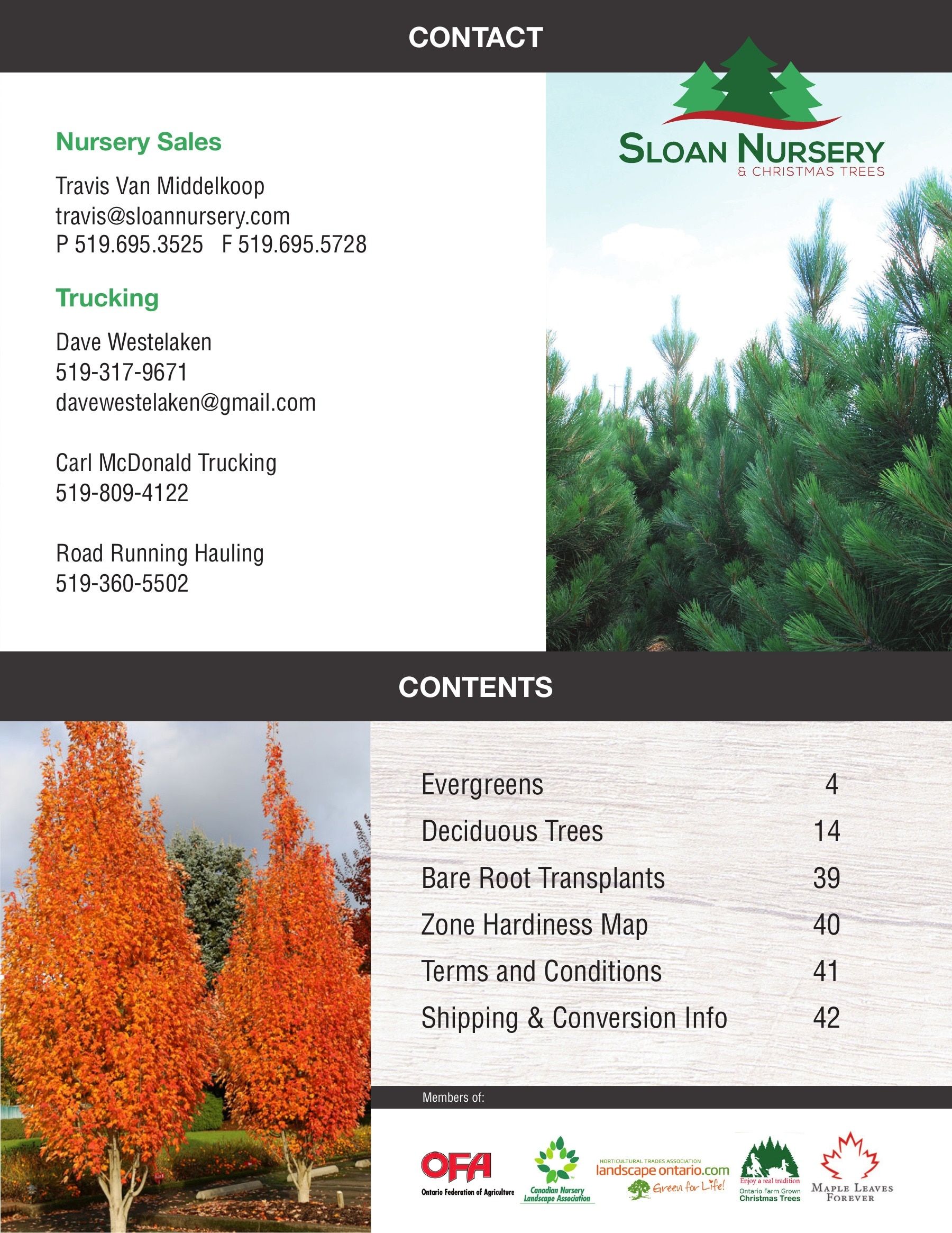 Sloan Nursery & Christmas Trees Annual Retail Catalog Weekly Ad January 1 - December 31, 2026