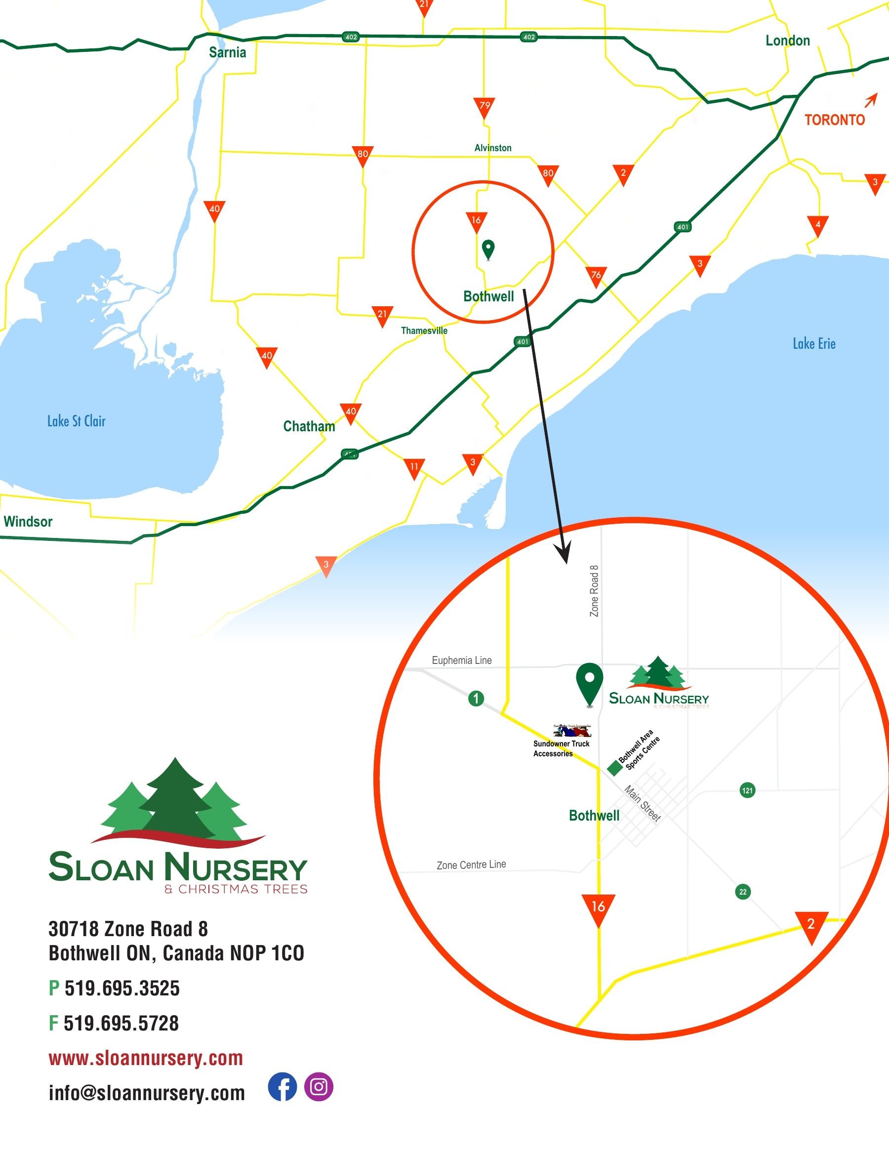 Sloan Nursery & Christmas Trees Annual Retail Catalog Weekly Ad January 1 - December 31, 2026