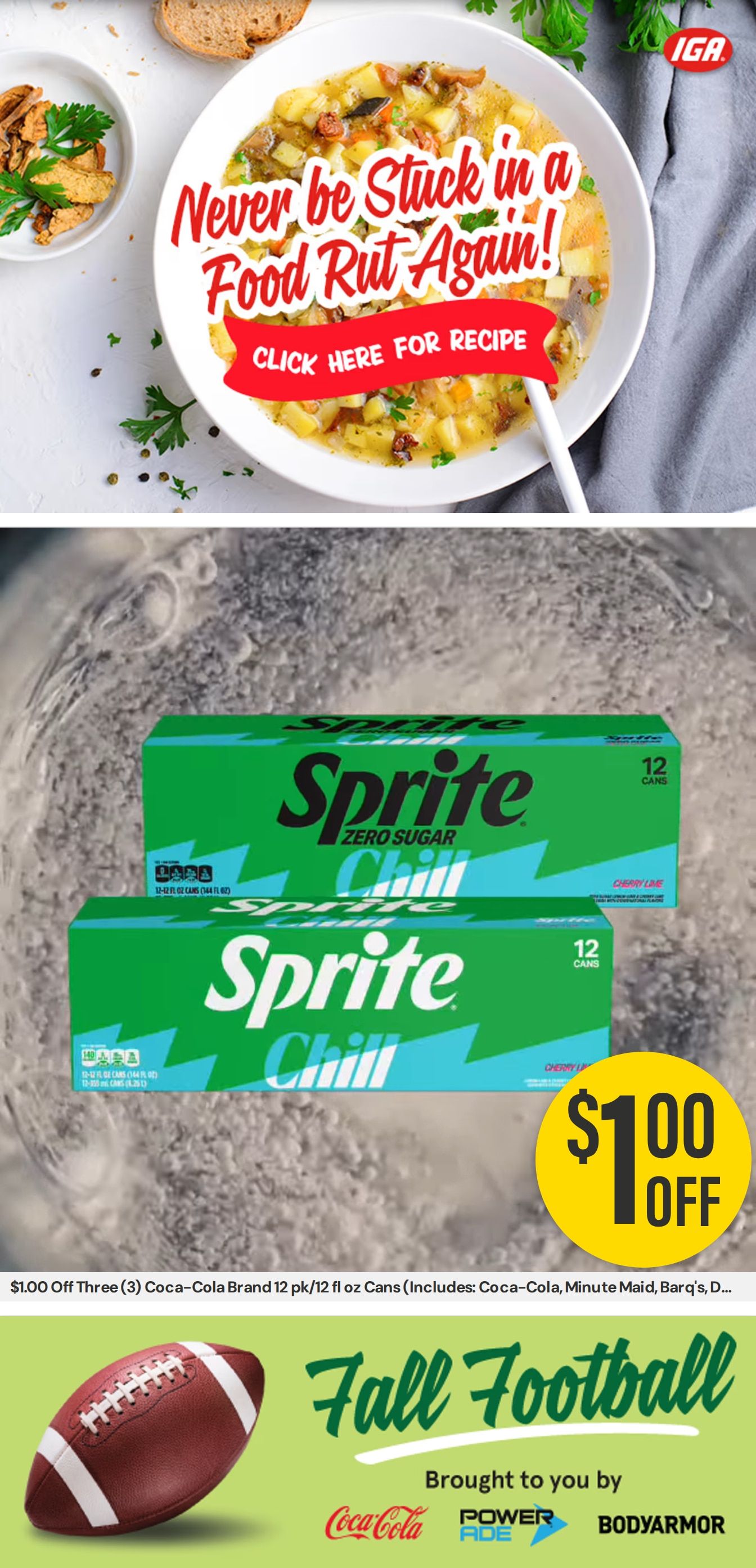 Grandview Market IGA Weekly Ad August 26 - September 8, 2026