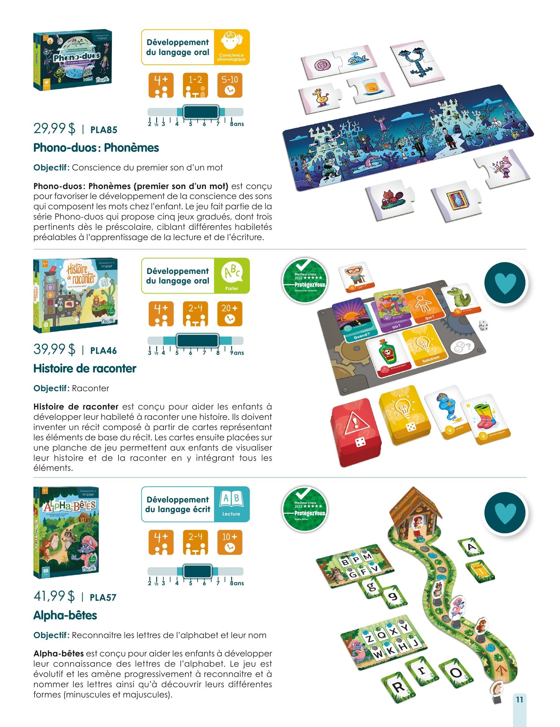 Les Éditions Passe-Temps Daycare and Early Childhood Catalog Weekly Ad January 1 - December 31, 2026