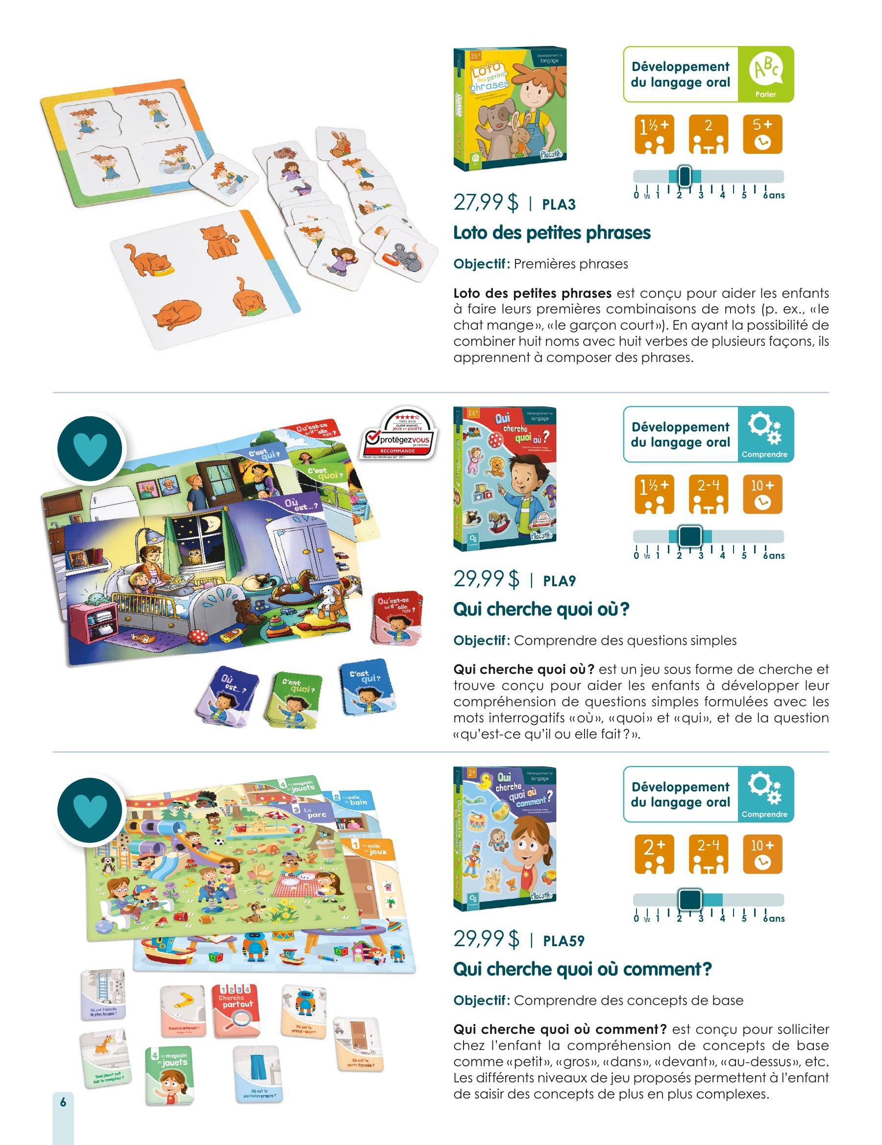 Les Éditions Passe-Temps Daycare and Early Childhood Catalog Weekly Ad January 1 - December 31, 2026