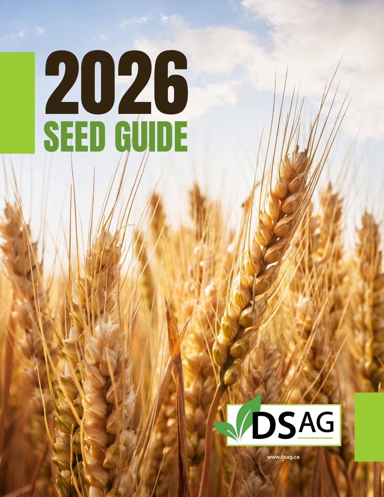 DSAG Seed Guide Weekly Ad January 1 - December 31, 2026