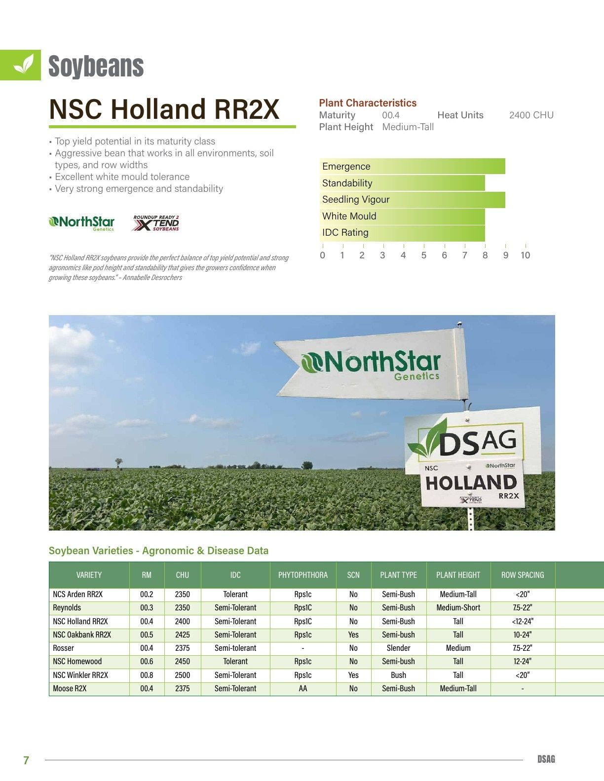 DSAG Seed Guide Weekly Ad January 1 - December 31, 2026