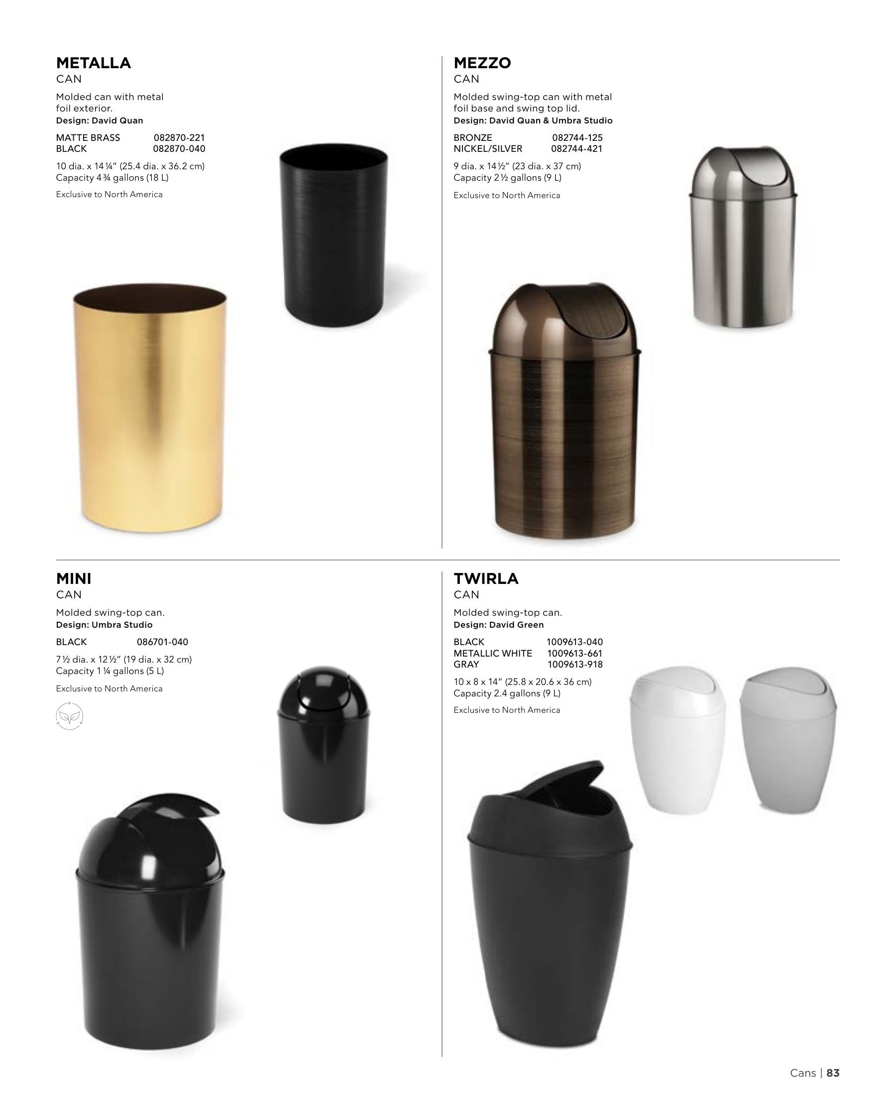 Umbra Annual Catalog Weekly Ad January 1 - December 31, 2026