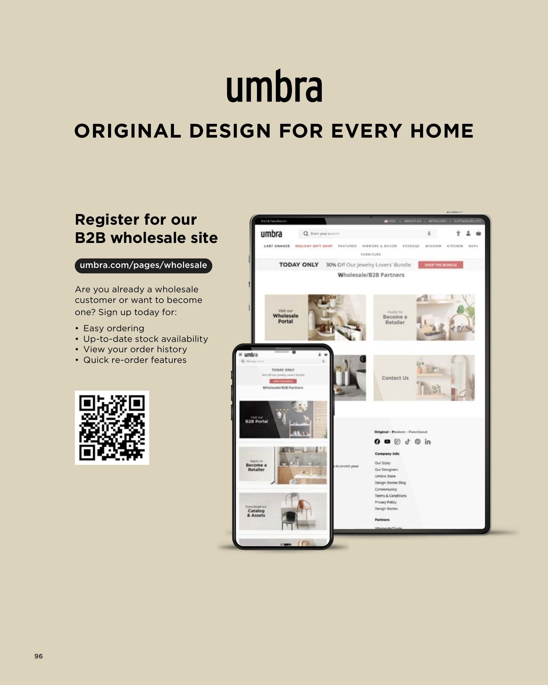 Umbra Annual Catalog Weekly Ad January 1 - December 31, 2026