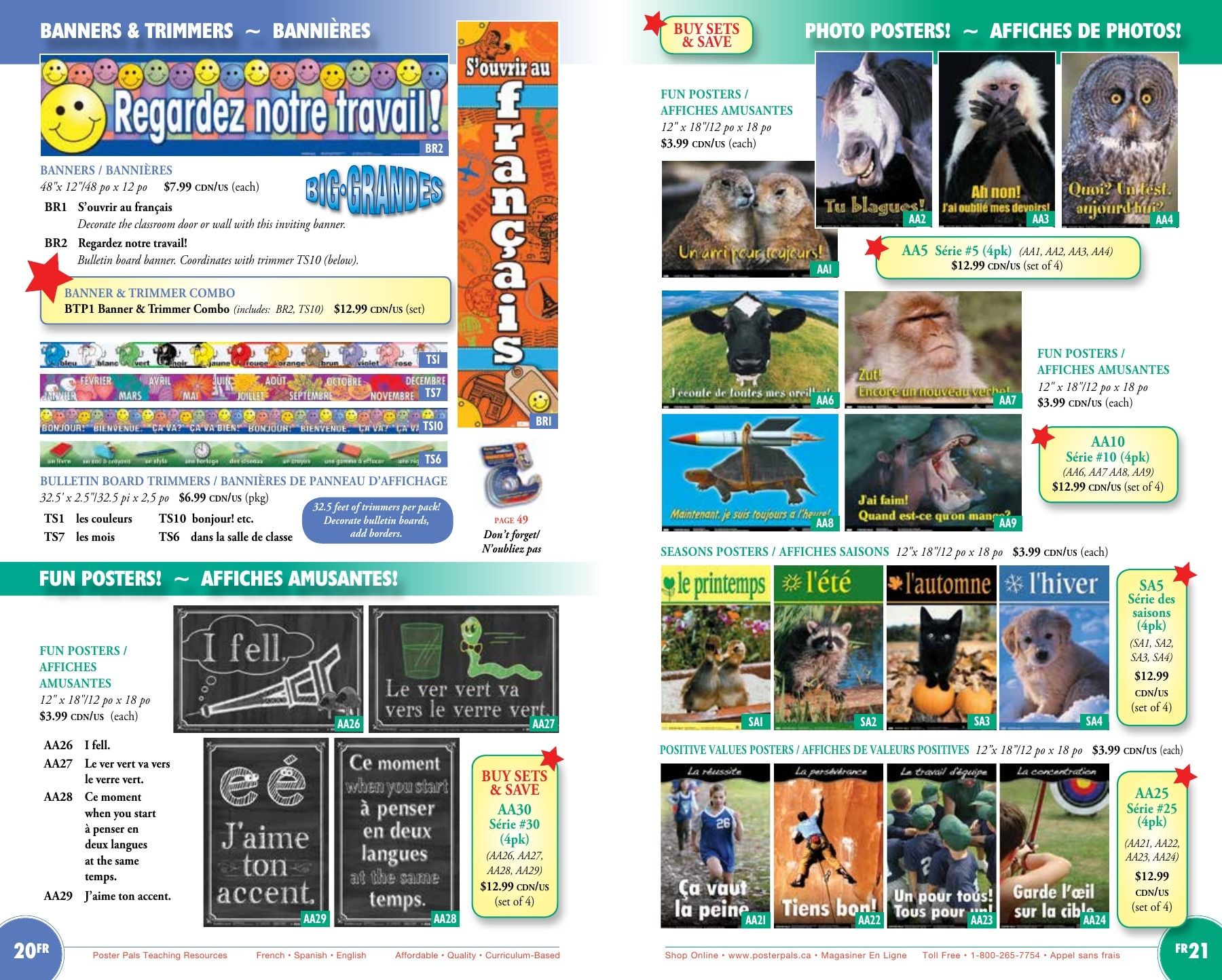 Poster Pals Annual Catalog Weekly Ad January 1 - December 31, 2026