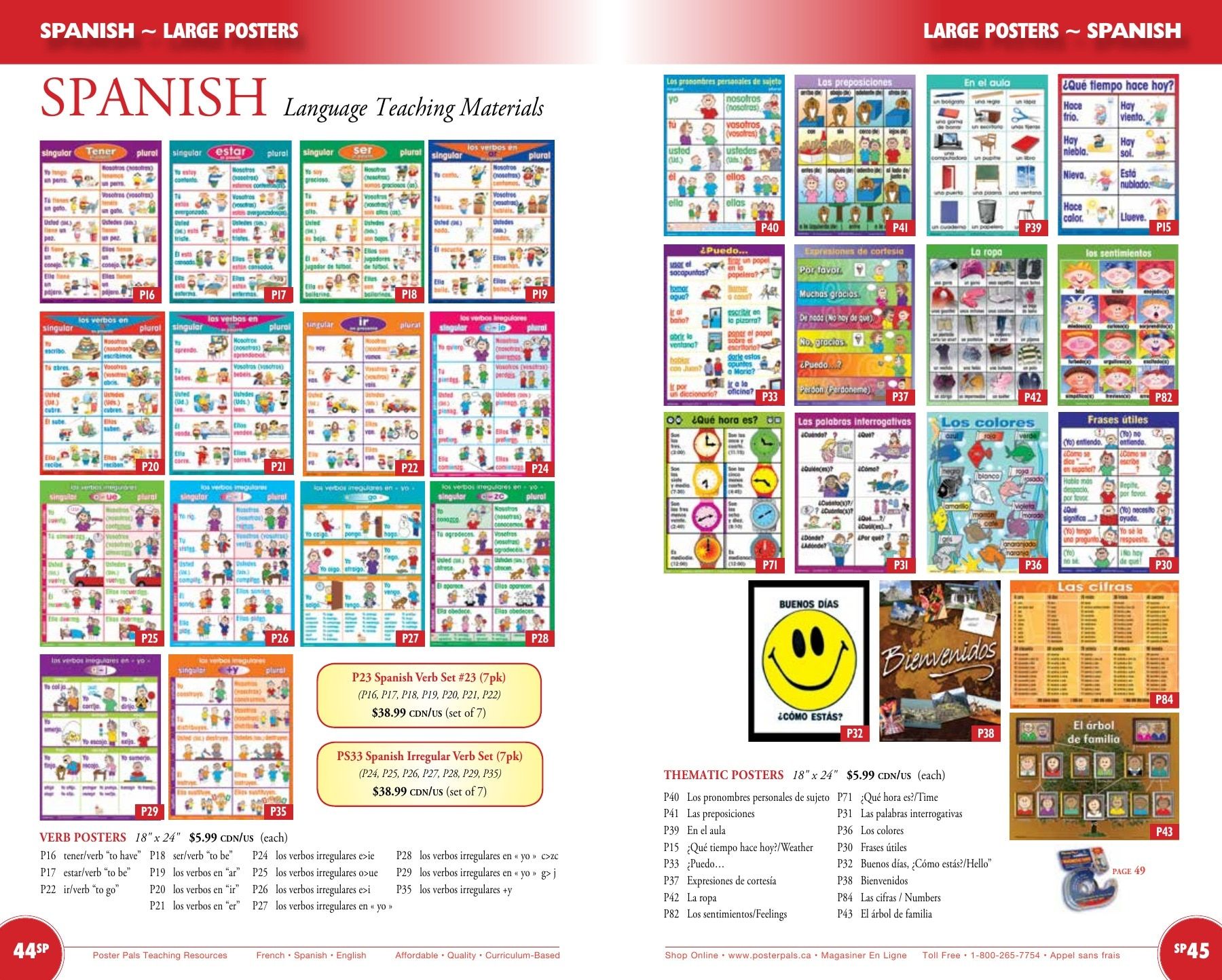 Poster Pals Annual Catalog Weekly Ad January 1 - December 31, 2026